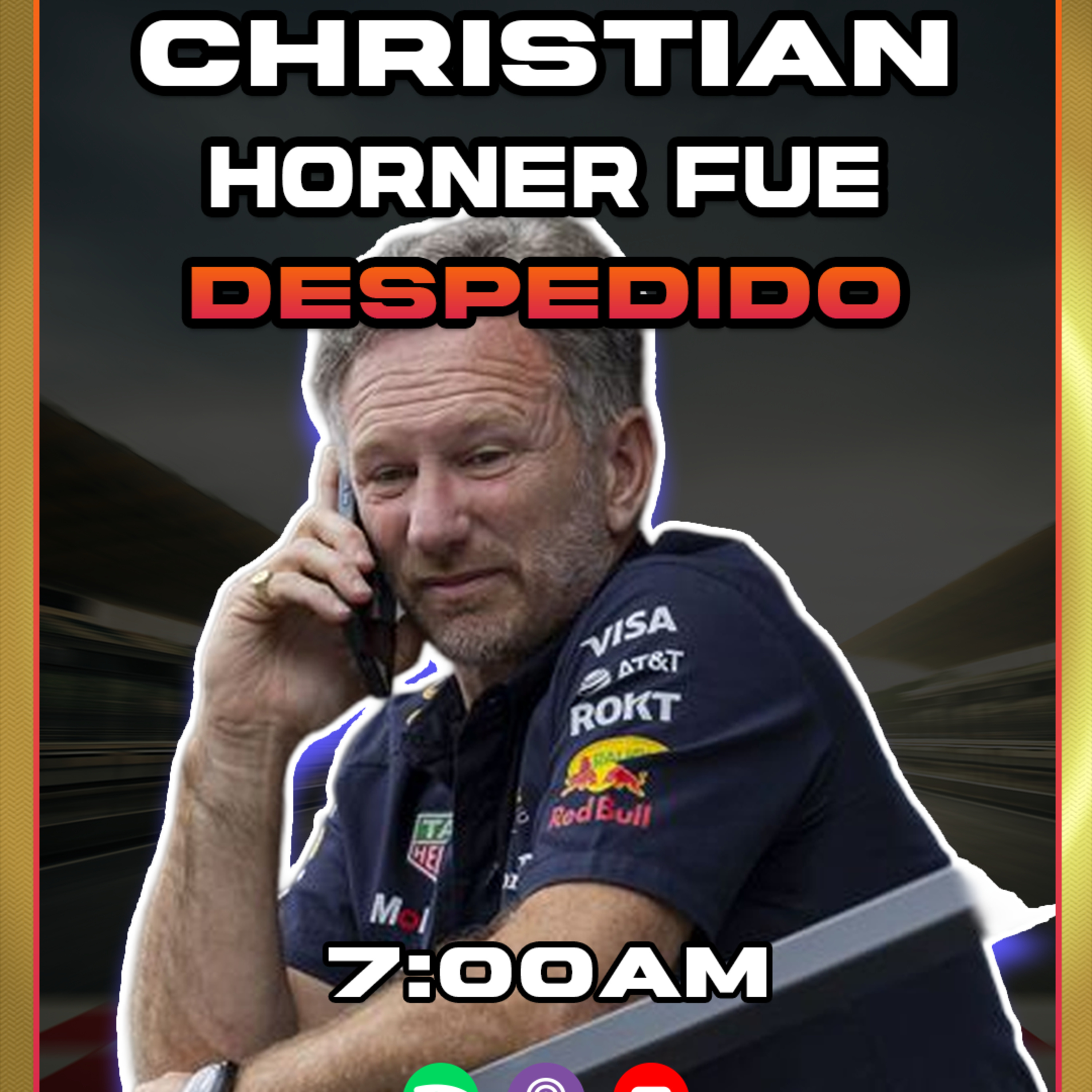 Christian Horner FUERA de Redbull! Max Verstappen le sigue!? episode artwork