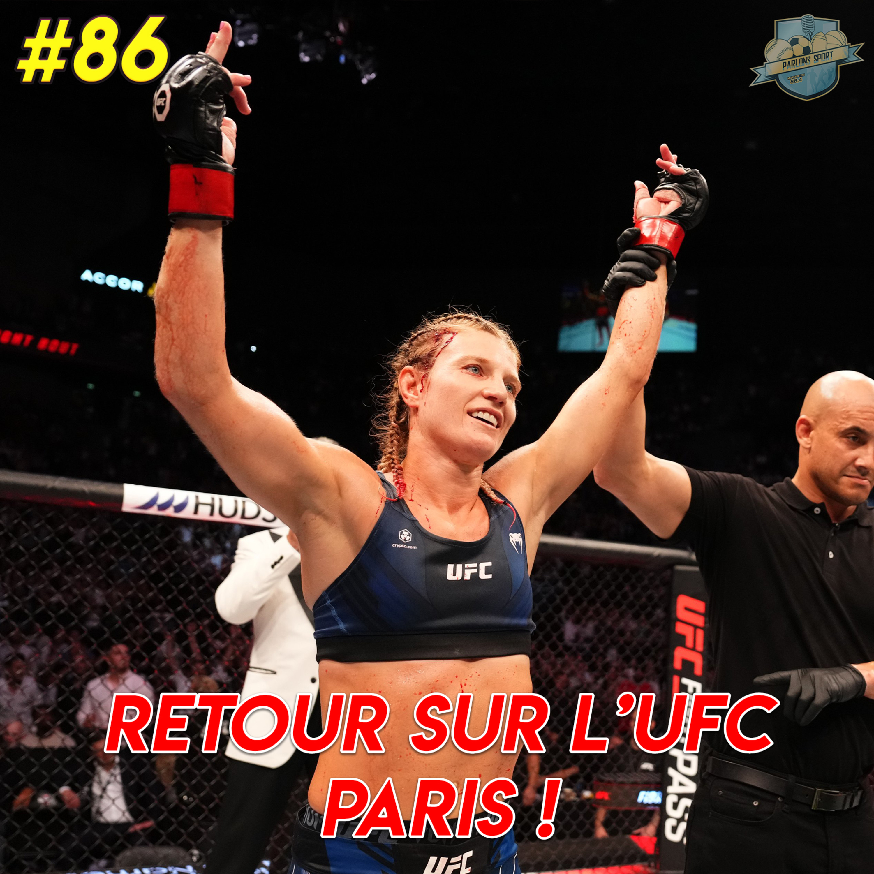 #86 L'intégrale Parlons Sport : l'UFC Paris 2023 avec Lionel Brezephin (FFBoxe) episode artwork