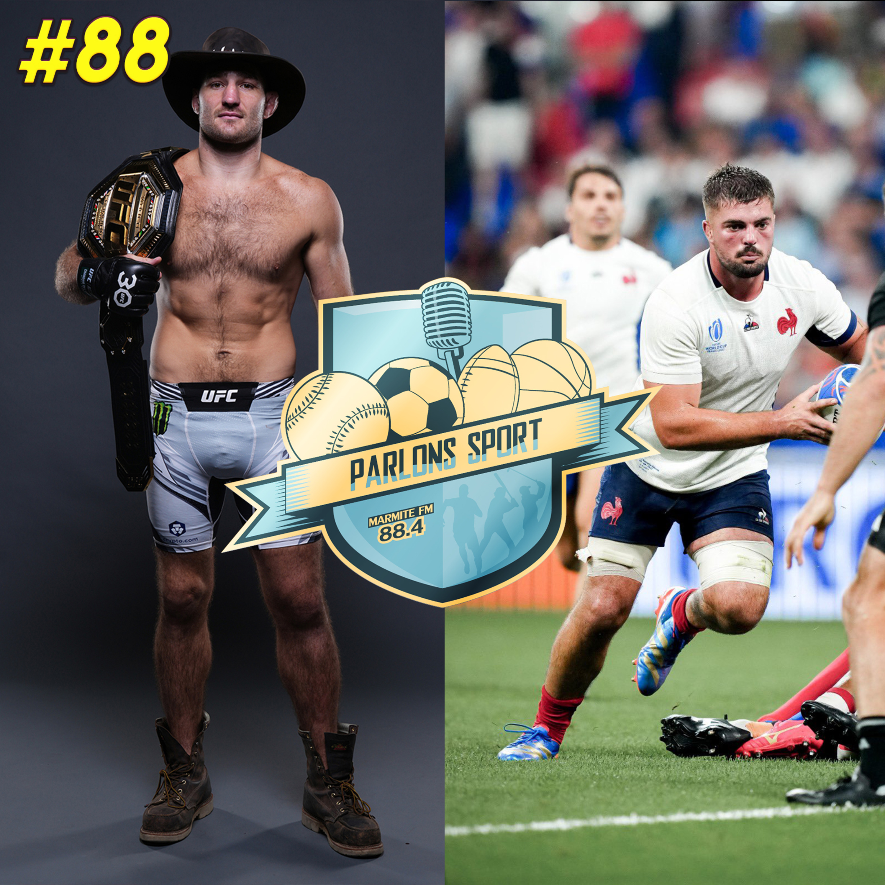 #88 L'intégrale Parlons Sport : Coupe du Monde de rugby & UFC 293 avec Lionel Garrigue et Laurent Cedart (URC 78) episode artwork