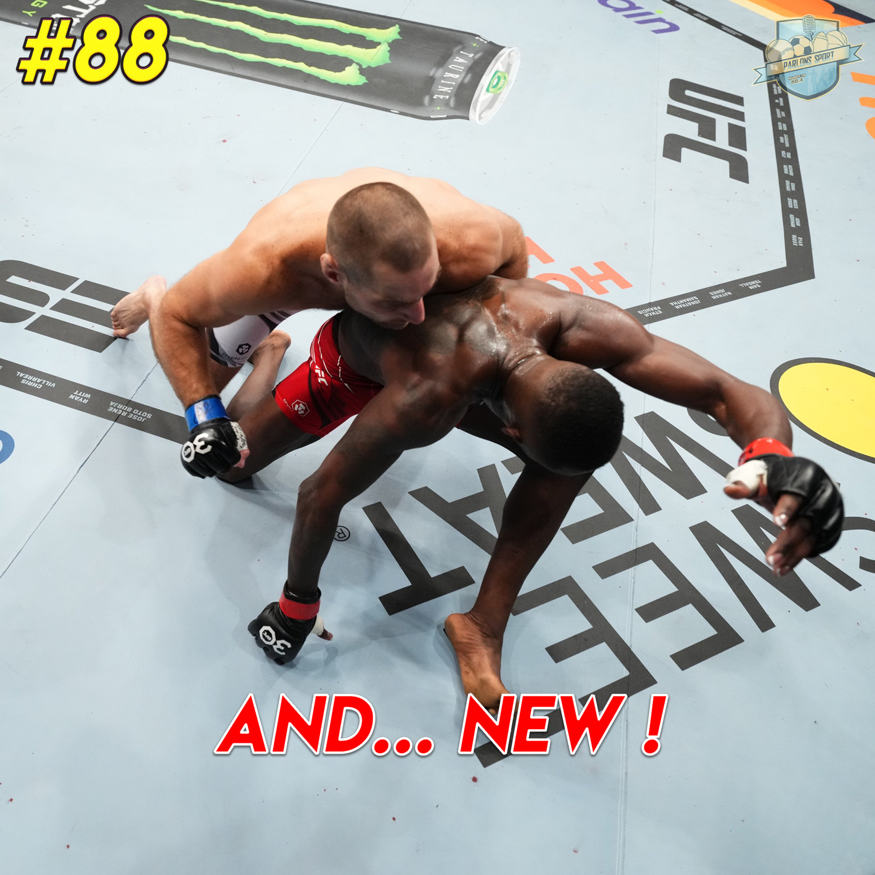 #88 Coup de tonnerre à l'UFC : Strickland balaie Adesanya ! (UFC 293) episode artwork