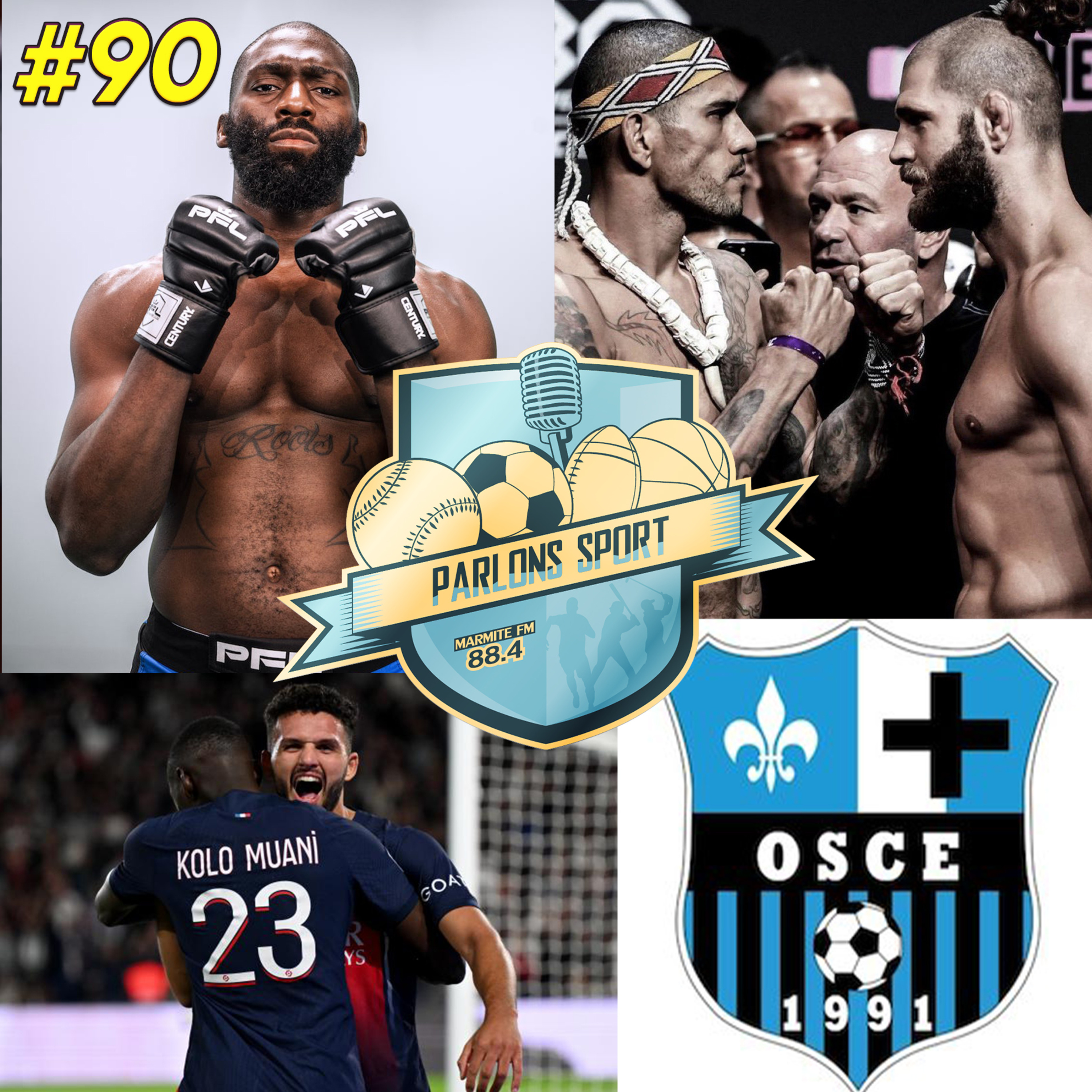 #90 L'intégrale Parlons Sport : PSG 4-0 OM, PFL Paris, UFC... avec Diak Koné (OSC Elancourt) episode artwork