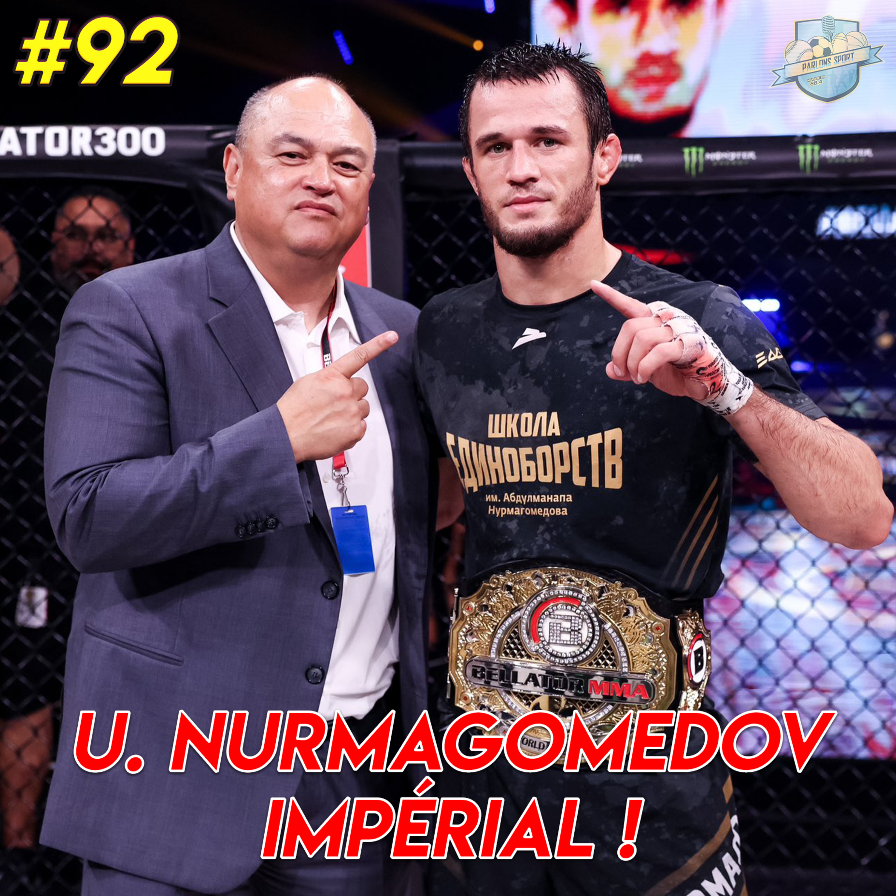 #92 Usman Nurmagomedov surclasse Brent Primus (Bellator)  episode artwork