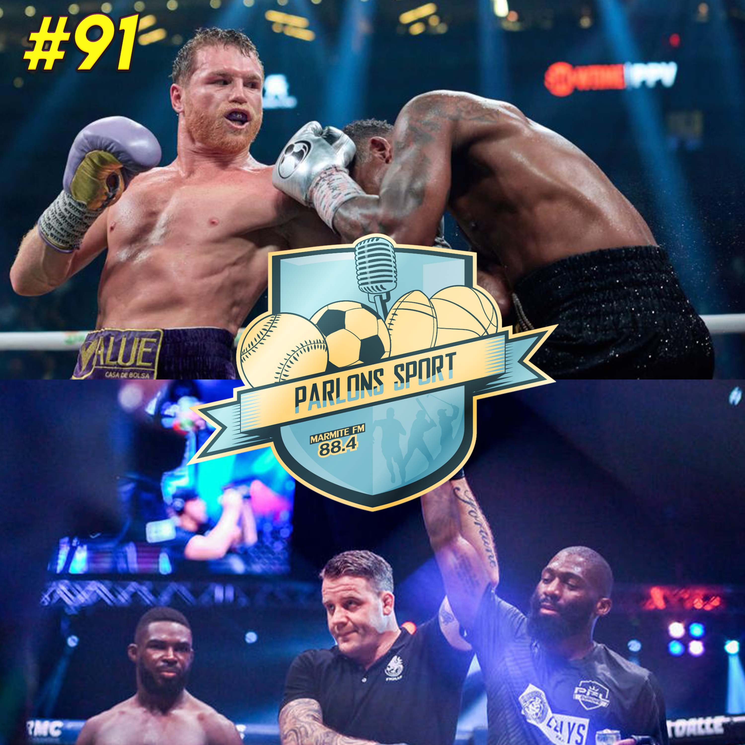 #91 L'intégrale Parlons Sport : le show Cedric Doumbe au PFL... avec Ibrahim Fofana (Boxing Club SQY) episode artwork