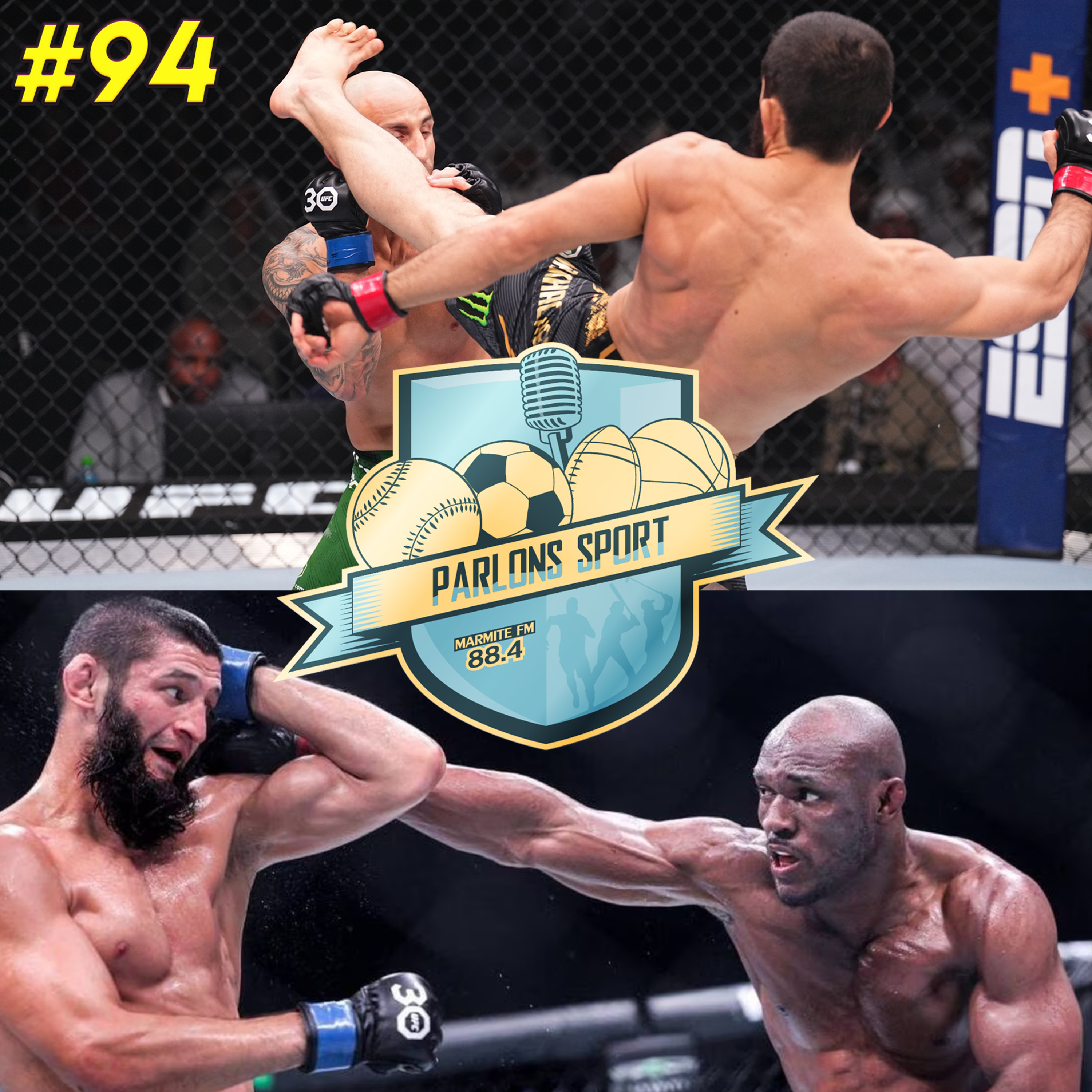#94 L'intégrale Parlons Sport : Makhachev et Chimaev s'imposent à l'UFC 294 ! episode artwork