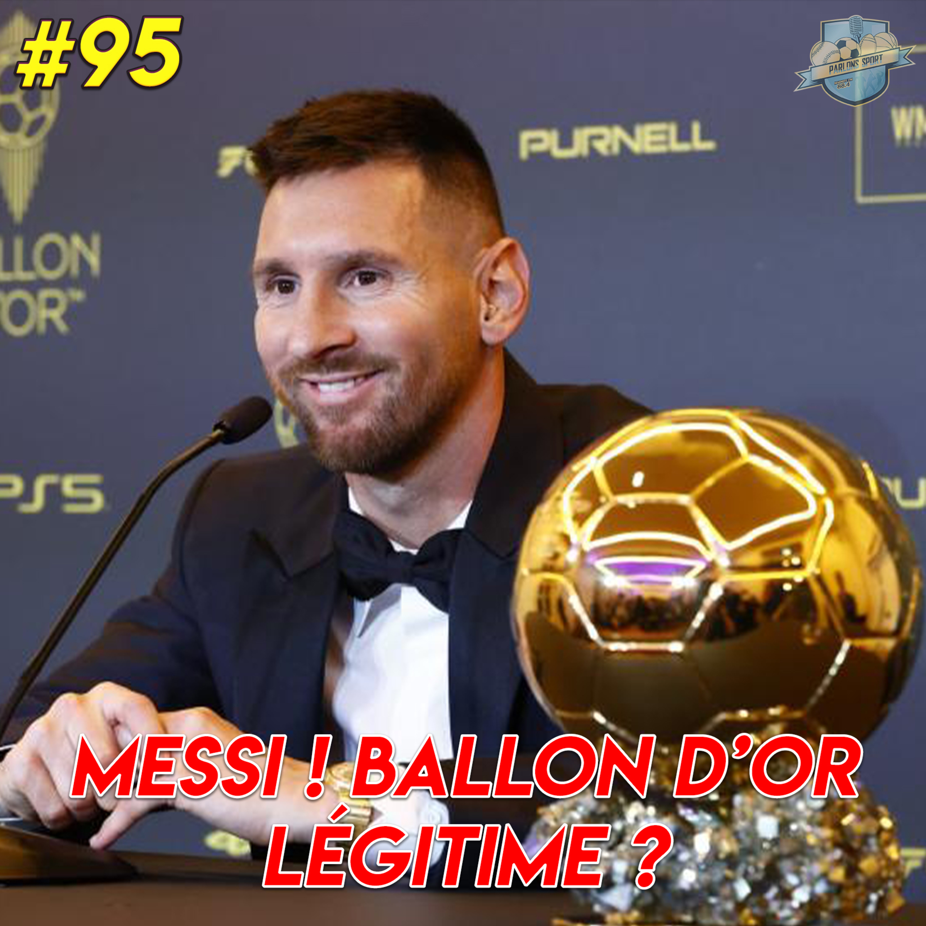 #95 Ballon d'Or numéro 8 pour Lionel Messi ! Un de trop ?  episode artwork