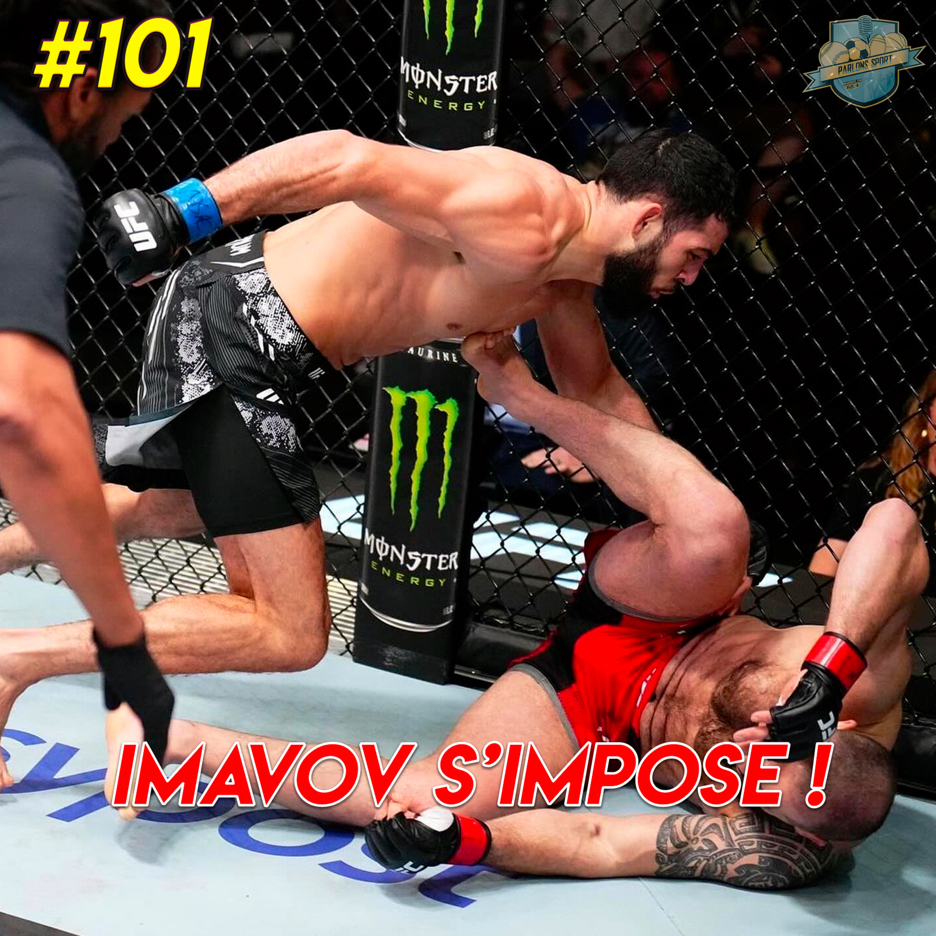 #101 Imavov s'impose contre Dolidze chez les poids moyens de l'UFC ! episode artwork