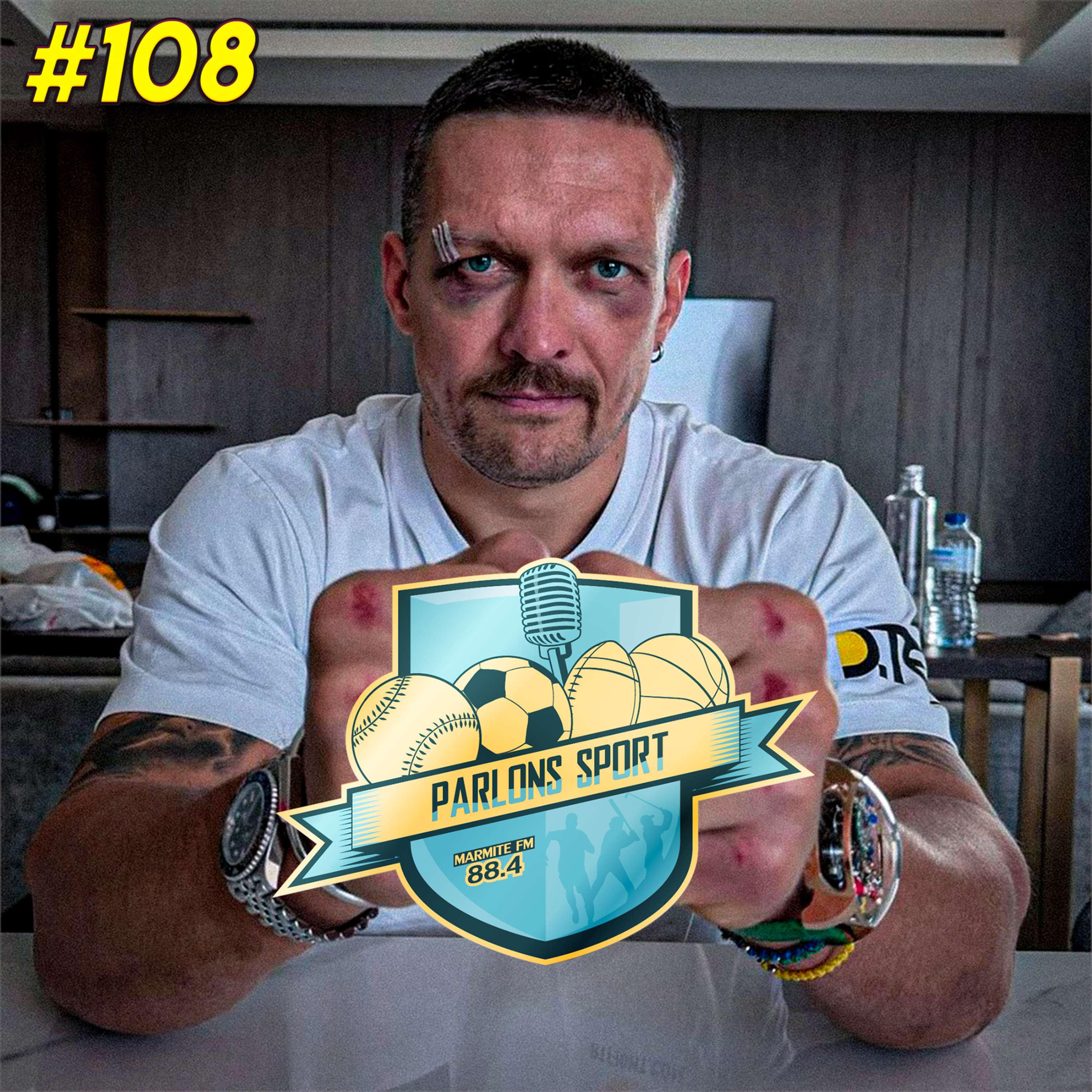 #108 L'intégrale Parlons Sport : Boxe et MMA avec le BC SQY 78 (Team Farrugia) episode artwork