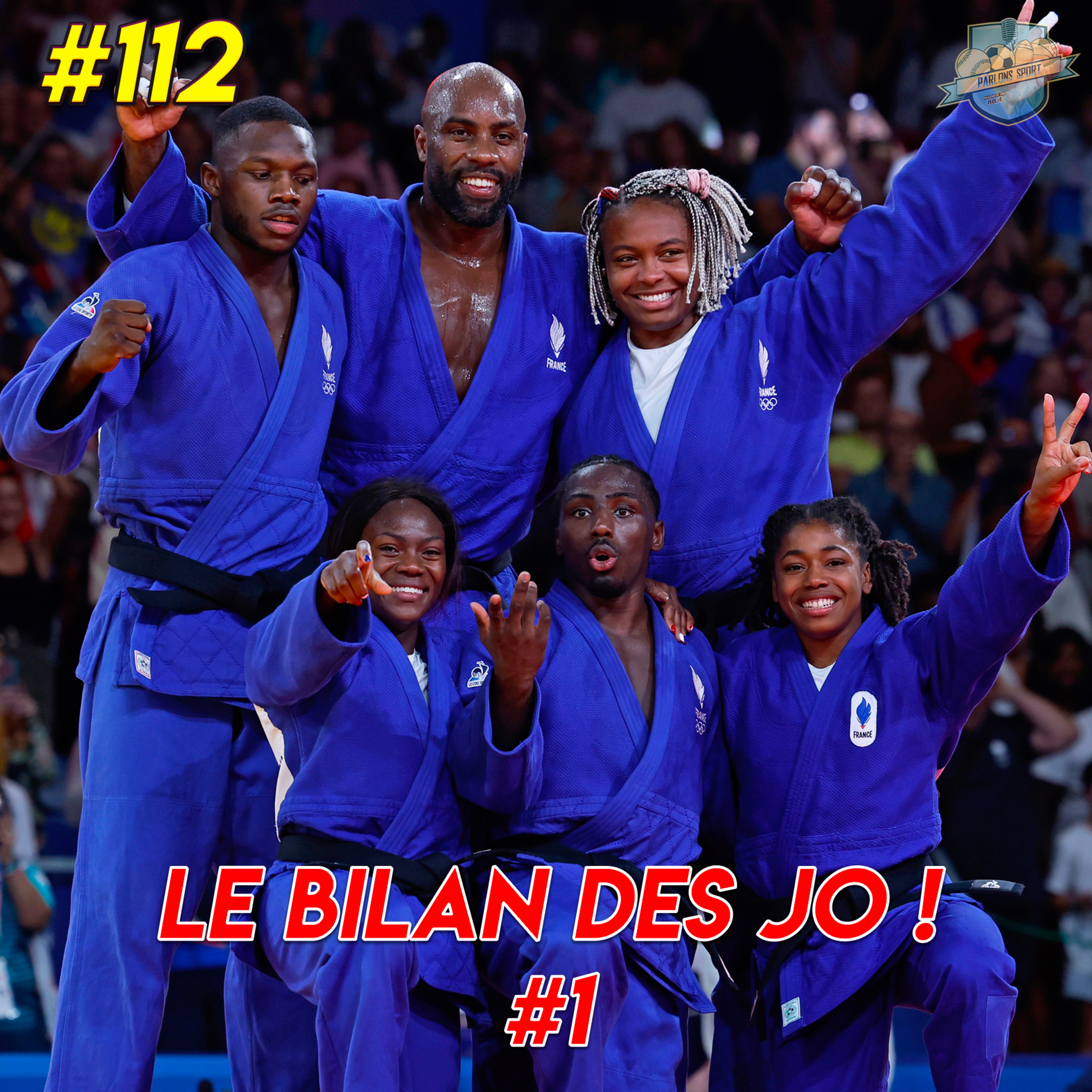 #112 Bilan JO 2024 : Tops/Flops du judo, volley et golf avec nos invités ! episode artwork