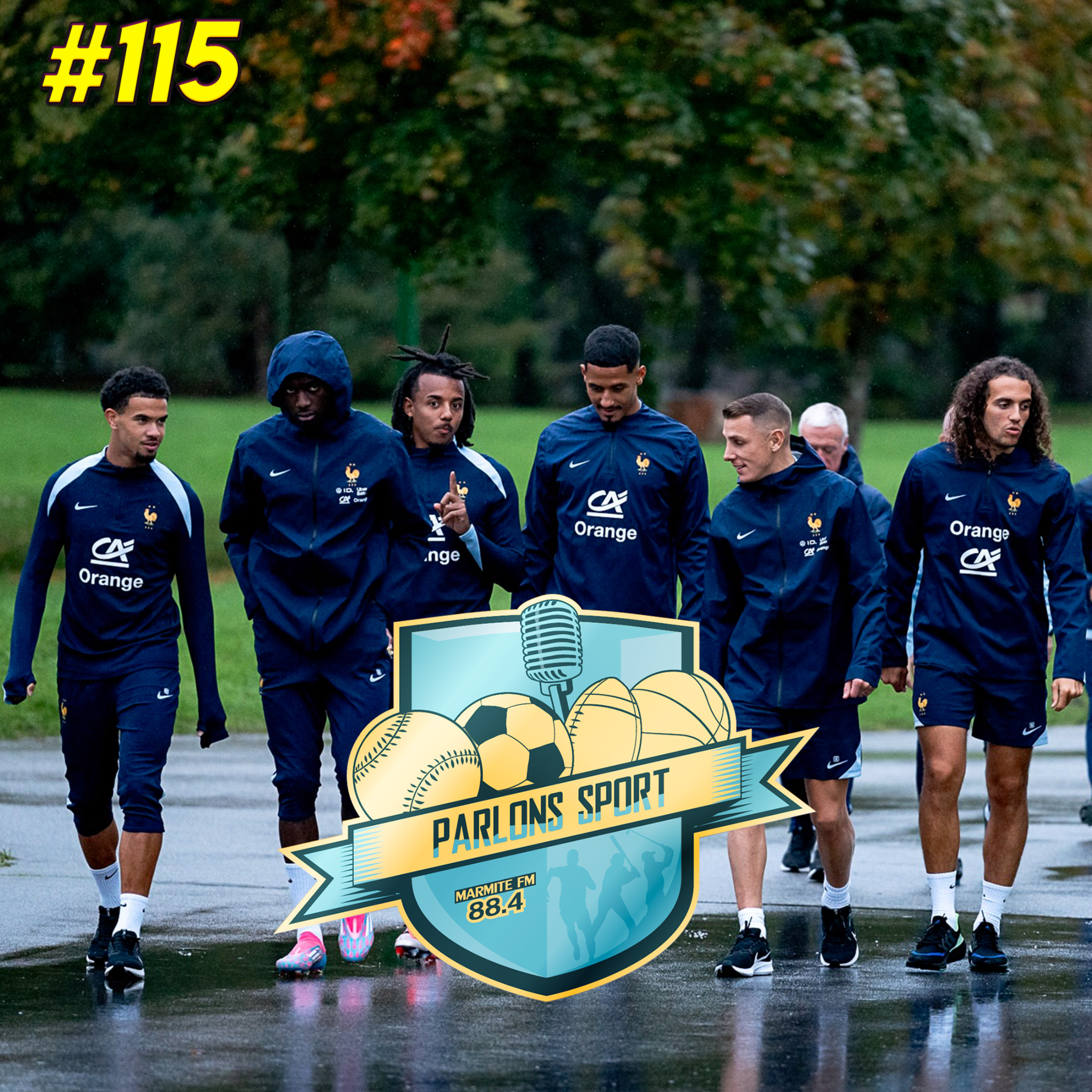 #115 L'intégrale Parlons Sport : Le brassard bleu de la discorde, un nouveau Paris FC à venir ! Avec Diak Koné (OSC Elancourt) episode artwork