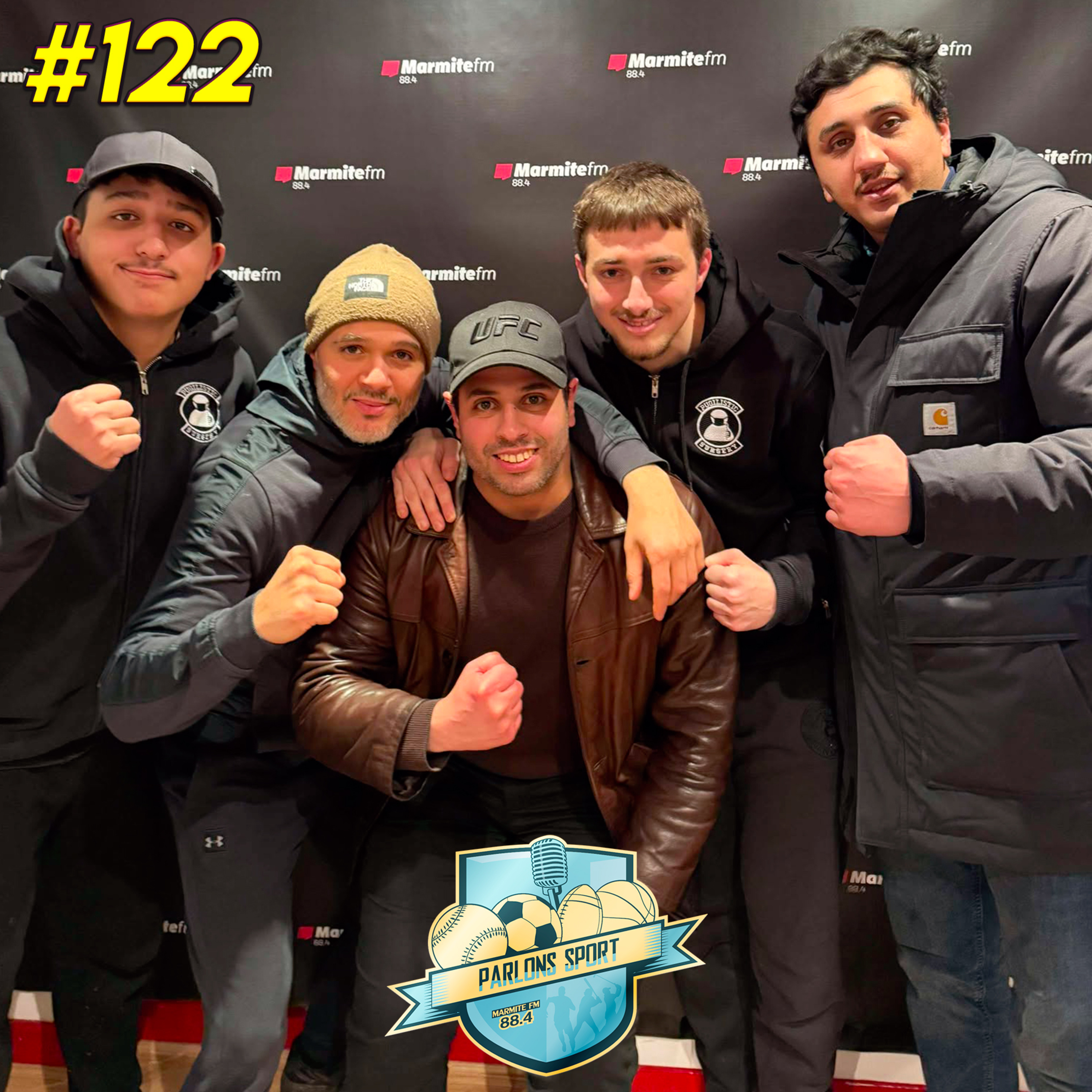 #122 L’intégrale Parlons Sport : retour sur la victoire de Nassourdine Imavov (MMA) avec nos invités de l’Ecole Boxing Art 78  episode artwork