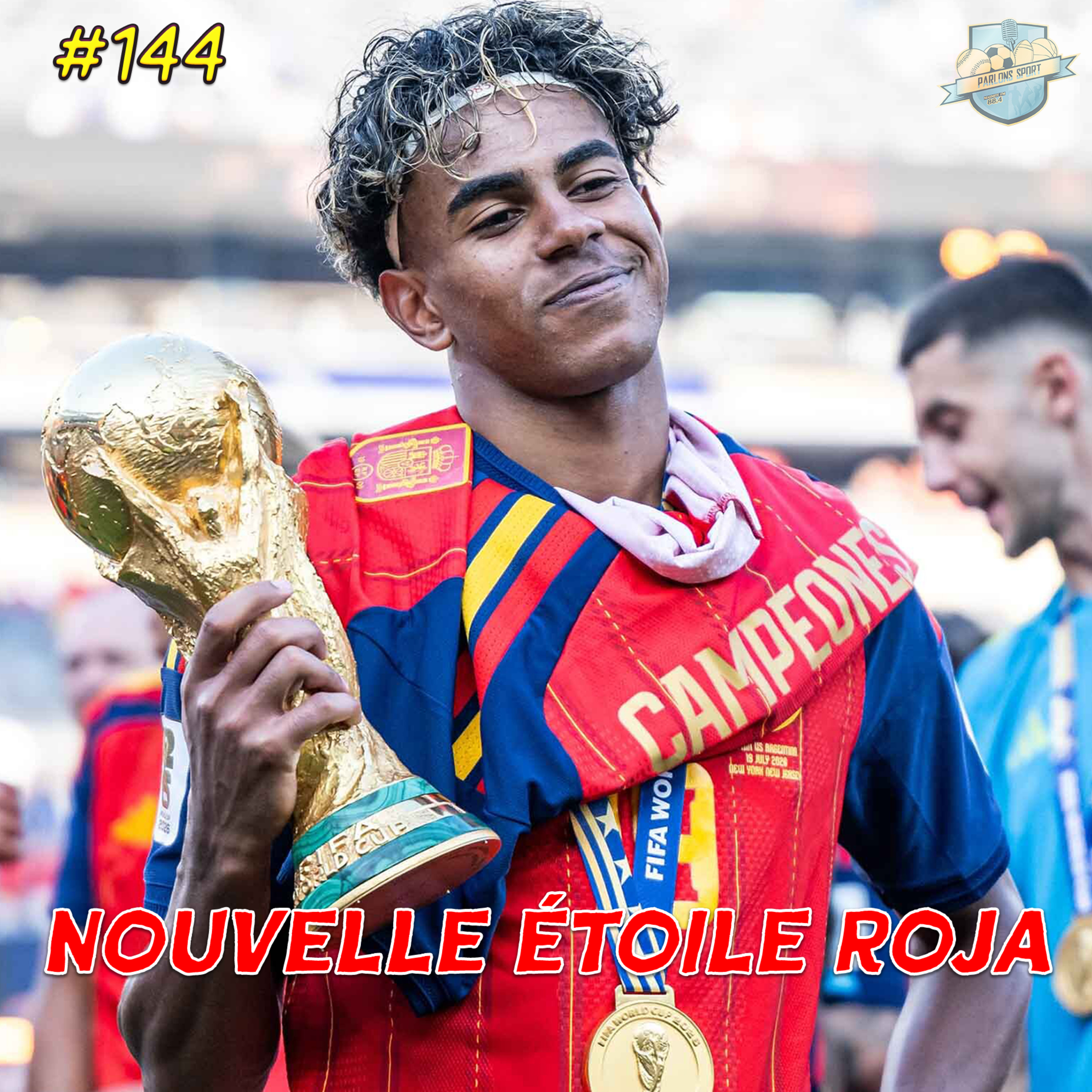 #144 L’intégrale Parlons Sport : l’Espagne championne du monde, bilan de la Coupe du Monde et avenir des Bleus ! episode artwork