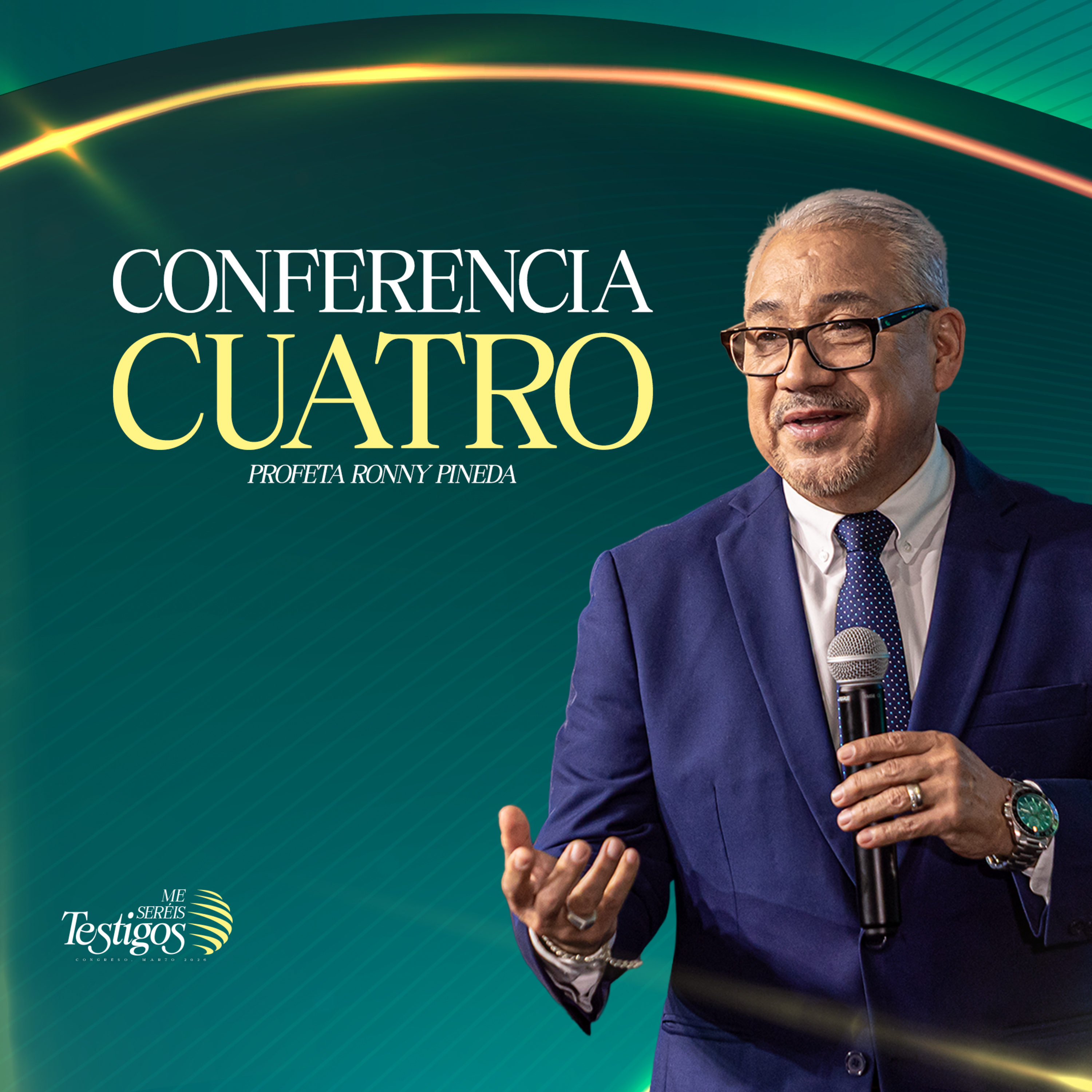 Conf. #4 & Cena del Señor - Congreso "Me Seréis Testigos” - Marzo 2026 episode artwork