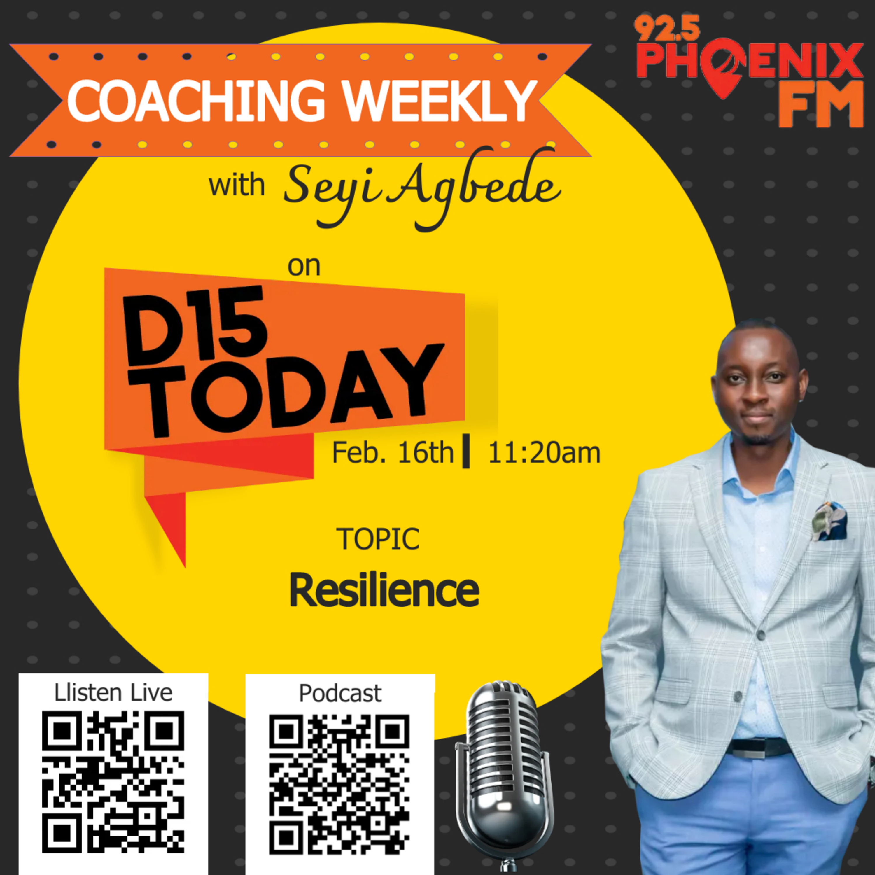 Resilience - Speed Coaching with Phoenix FM episode artwork