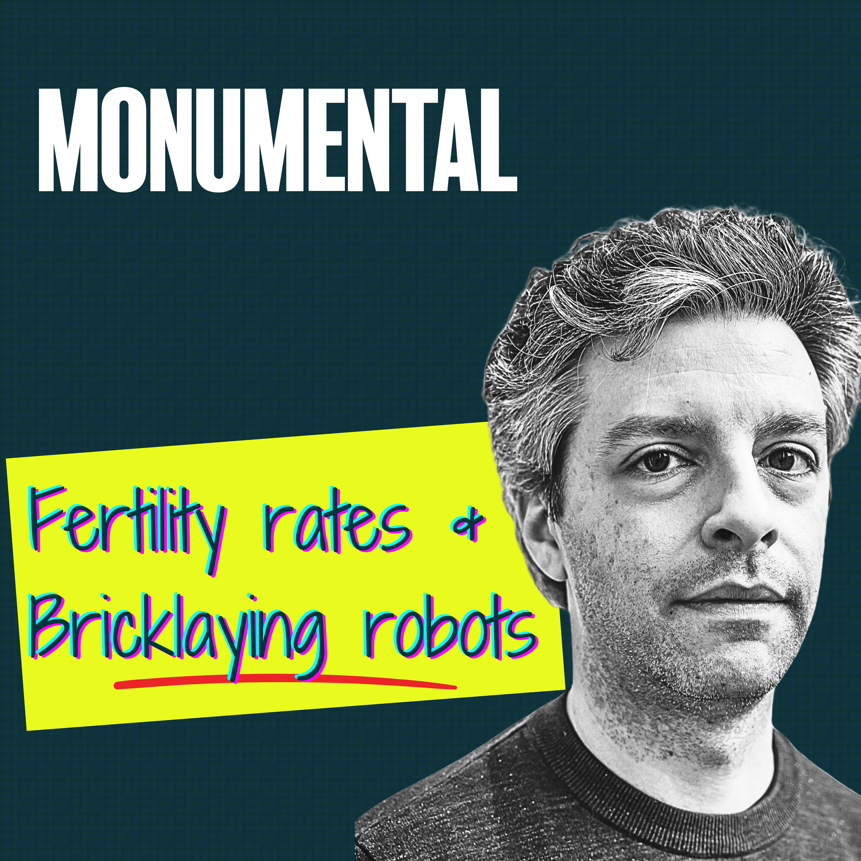 Salar al Khafaji - Autonomous on-site construction robots, Construction ~10-15% of GDP but low productivity, How affordability affects fertility rates, Learnings from selling his startup to Palantir