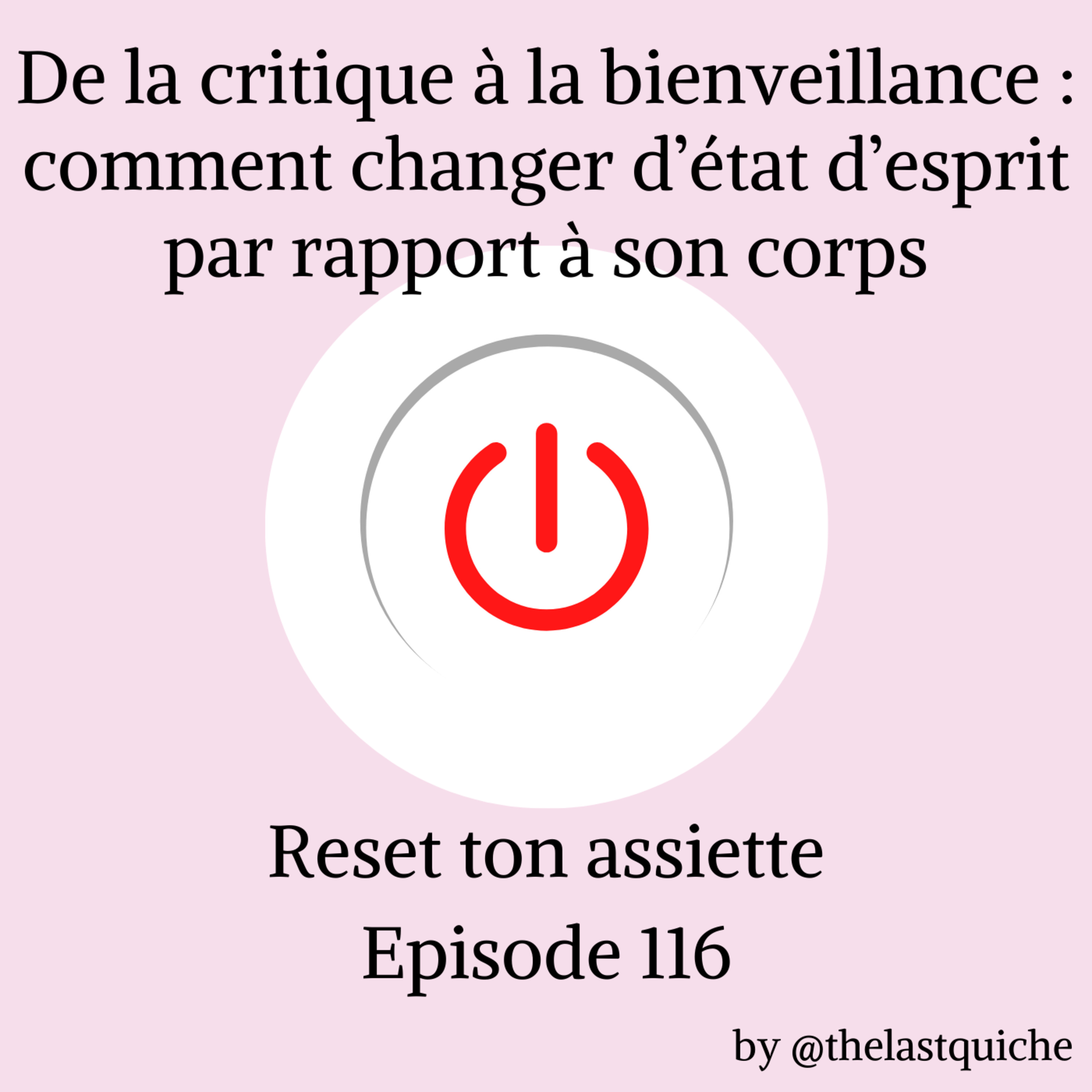De la critique à la bienveillance : changer d'état d'esprit par rapport à son corps episode artwork