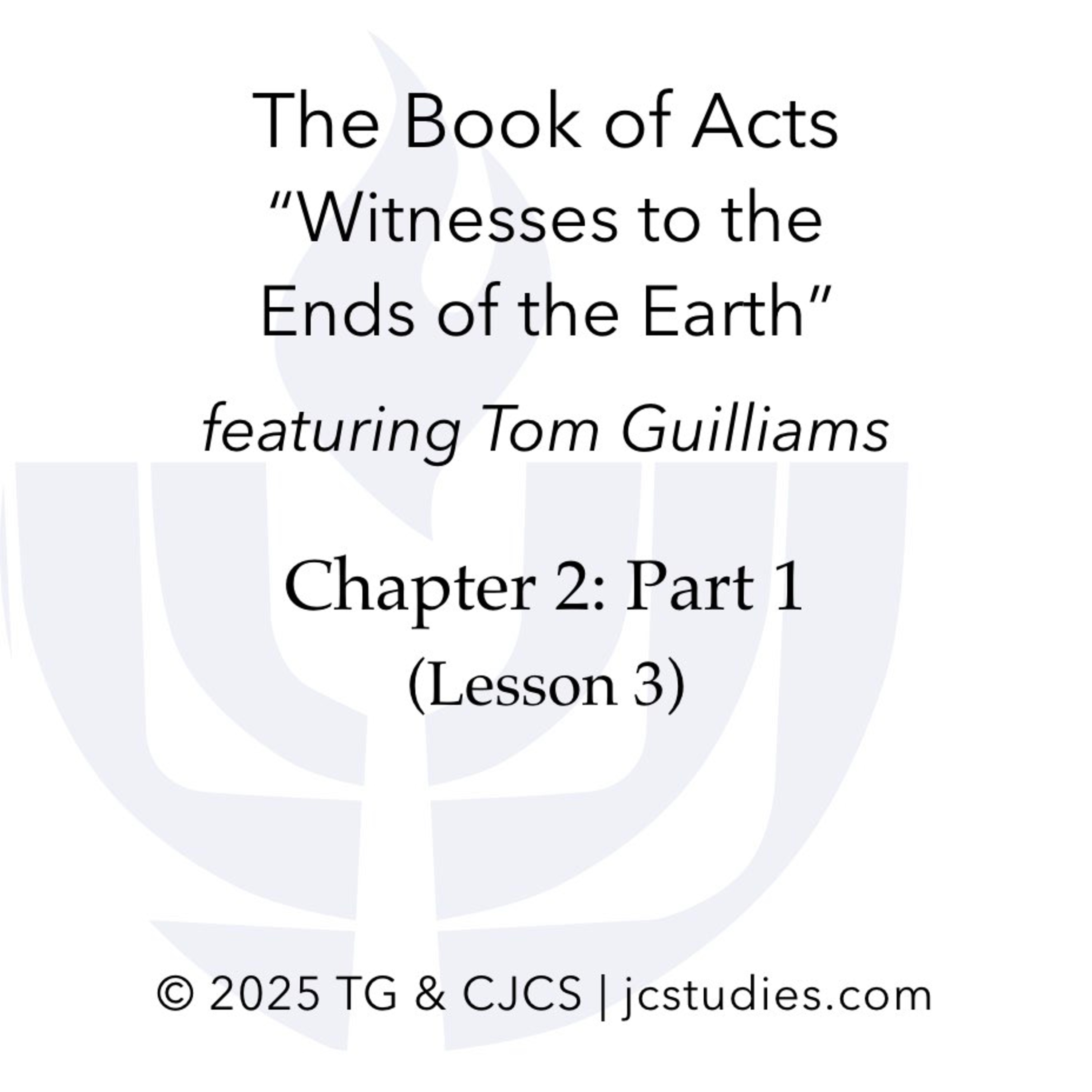 Lesson 3: Chapter 2 (part 1 of 3) episode artwork
