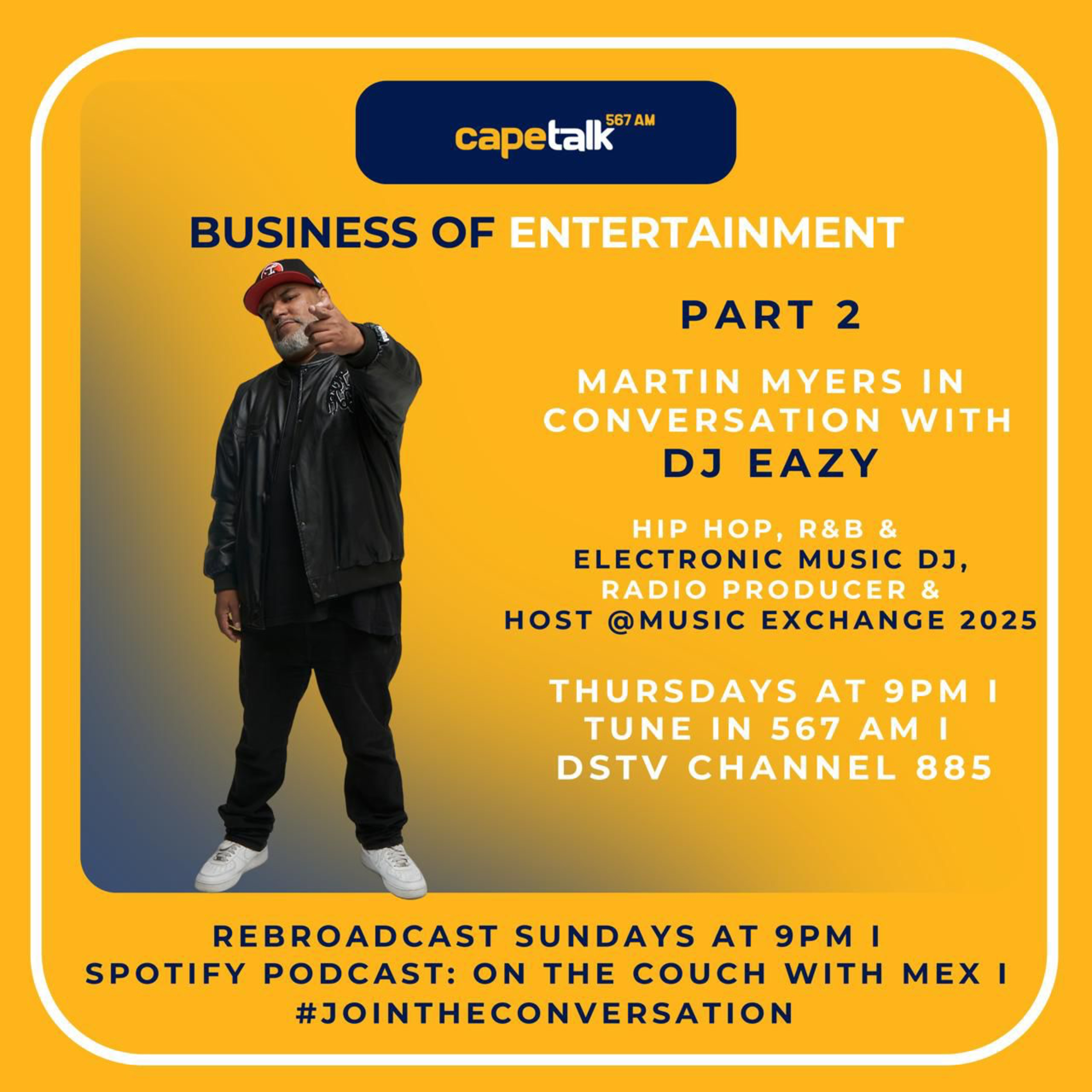 On the Couch - #205 - MEX in conversation with DJ Eazy - Part 2 episode artwork