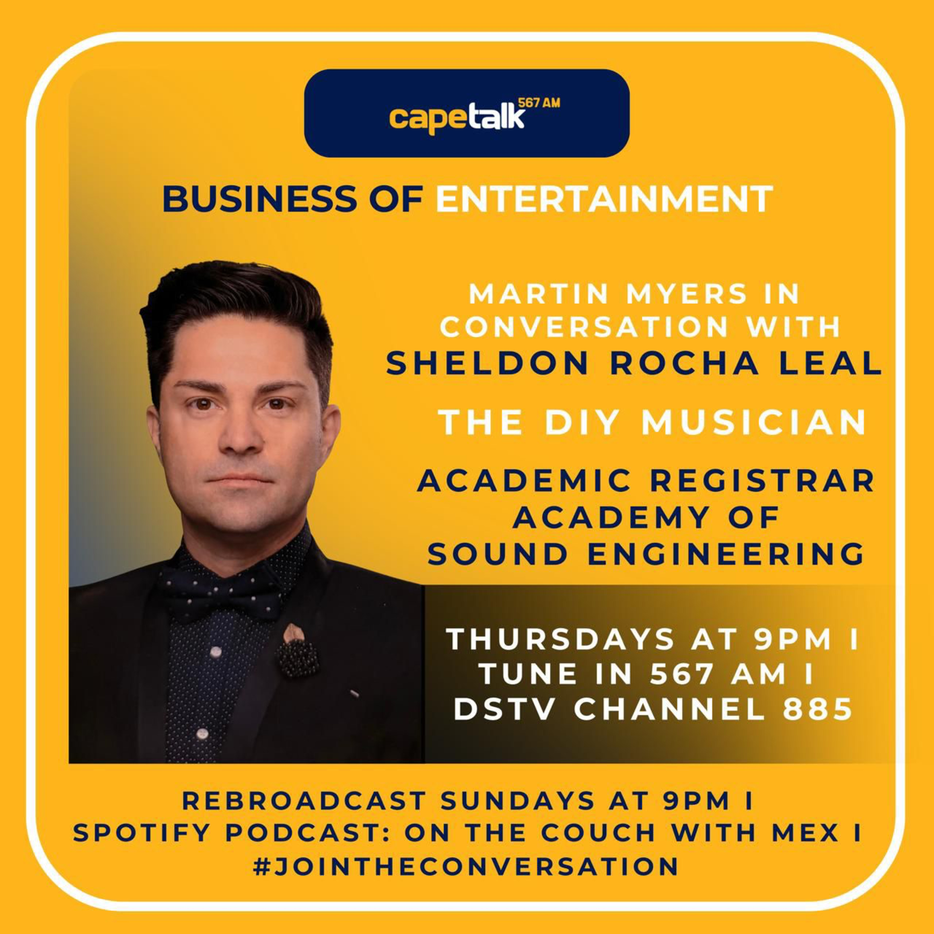 On the Couch - #209 - MEX in conversation with Dr Sheldon Rocha Leal episode artwork