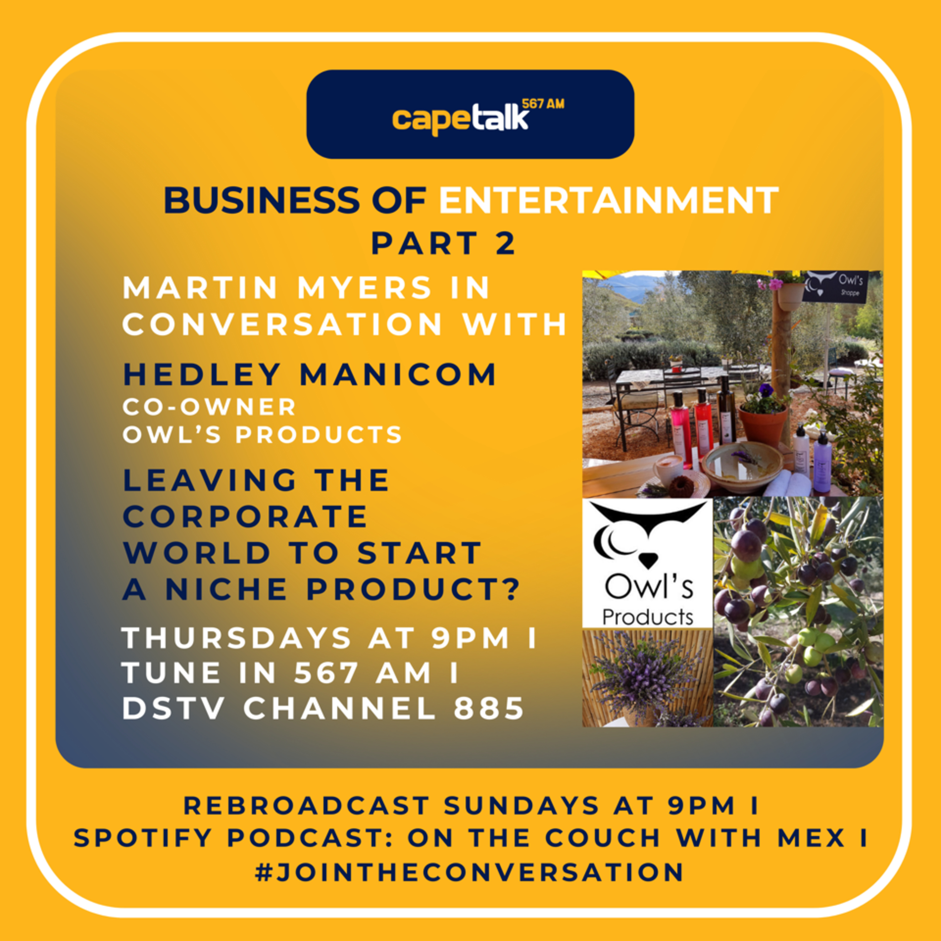 On the Couch - #213 - MEX in conversation with Hedley Manicom - Part 2 episode artwork