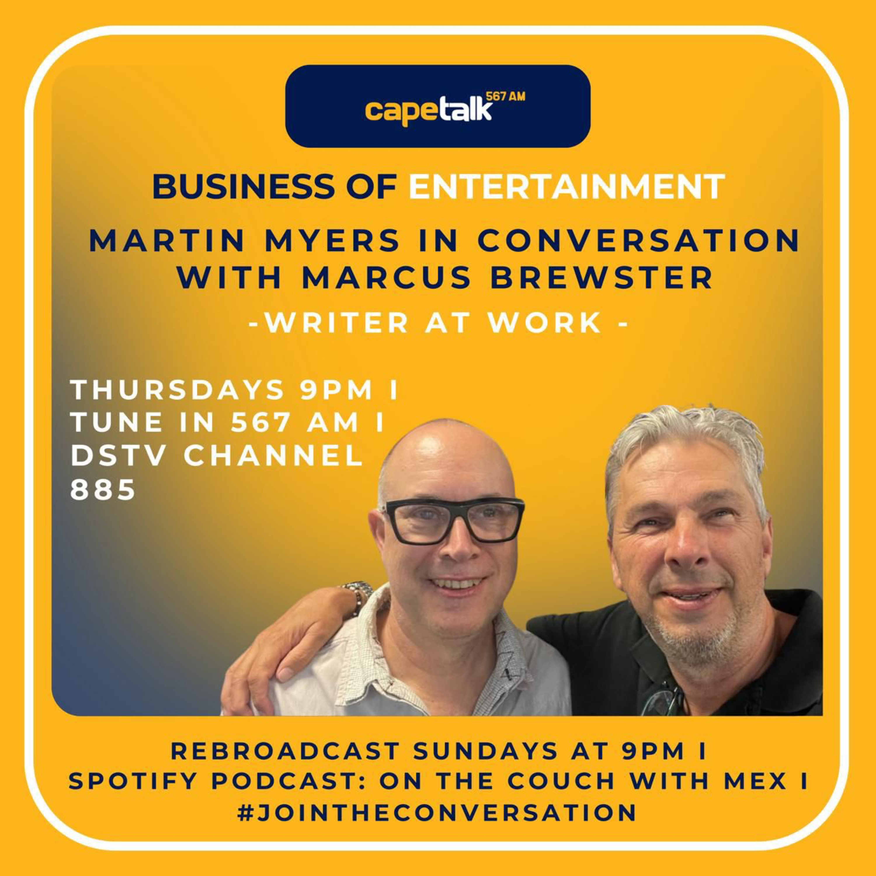 On the Couch - #222 - MEX in conversation with Marcus Brewster - Part 2 episode artwork