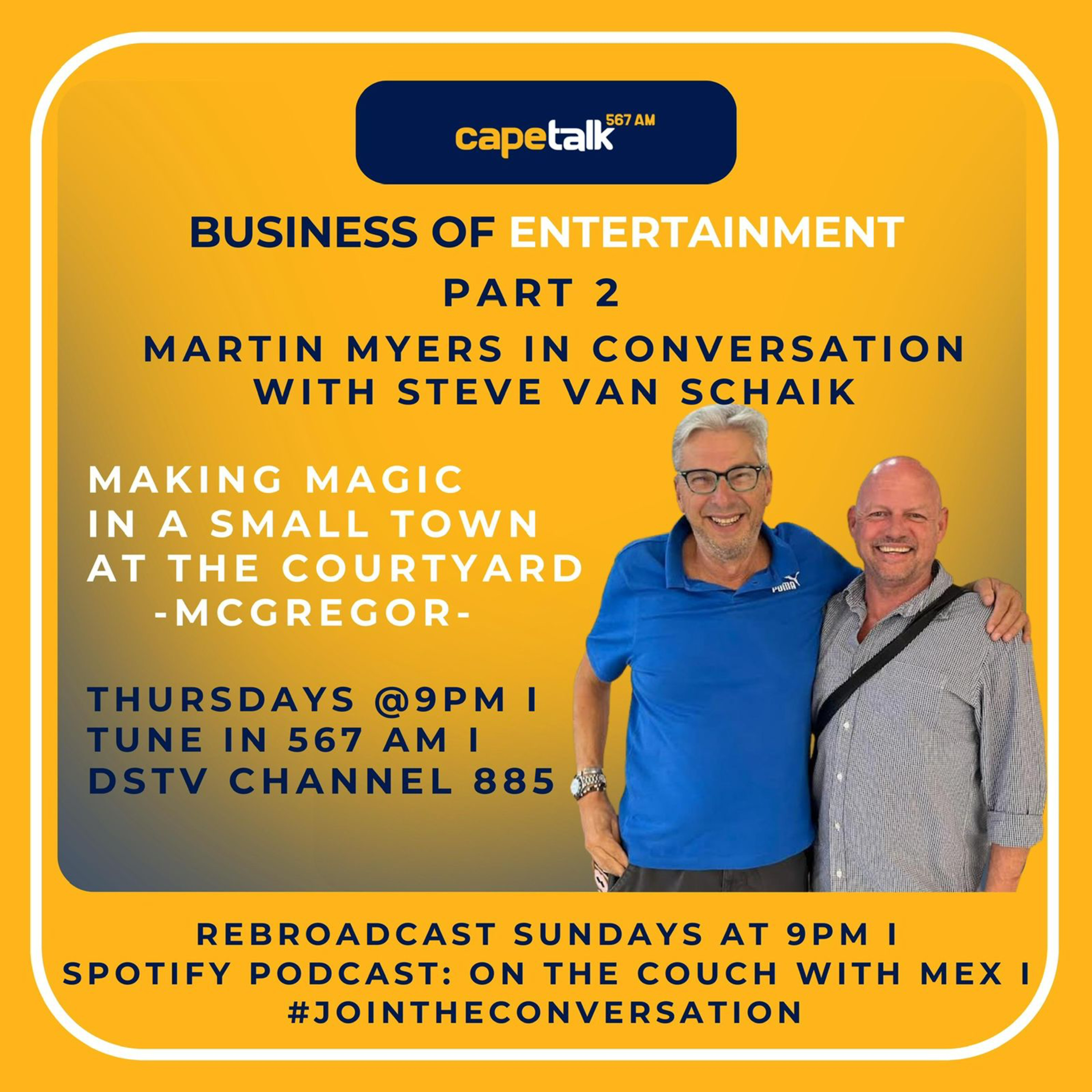 On the Couch - #224 - MEX in conversation with Steve van Schaik - Part 2 episode artwork