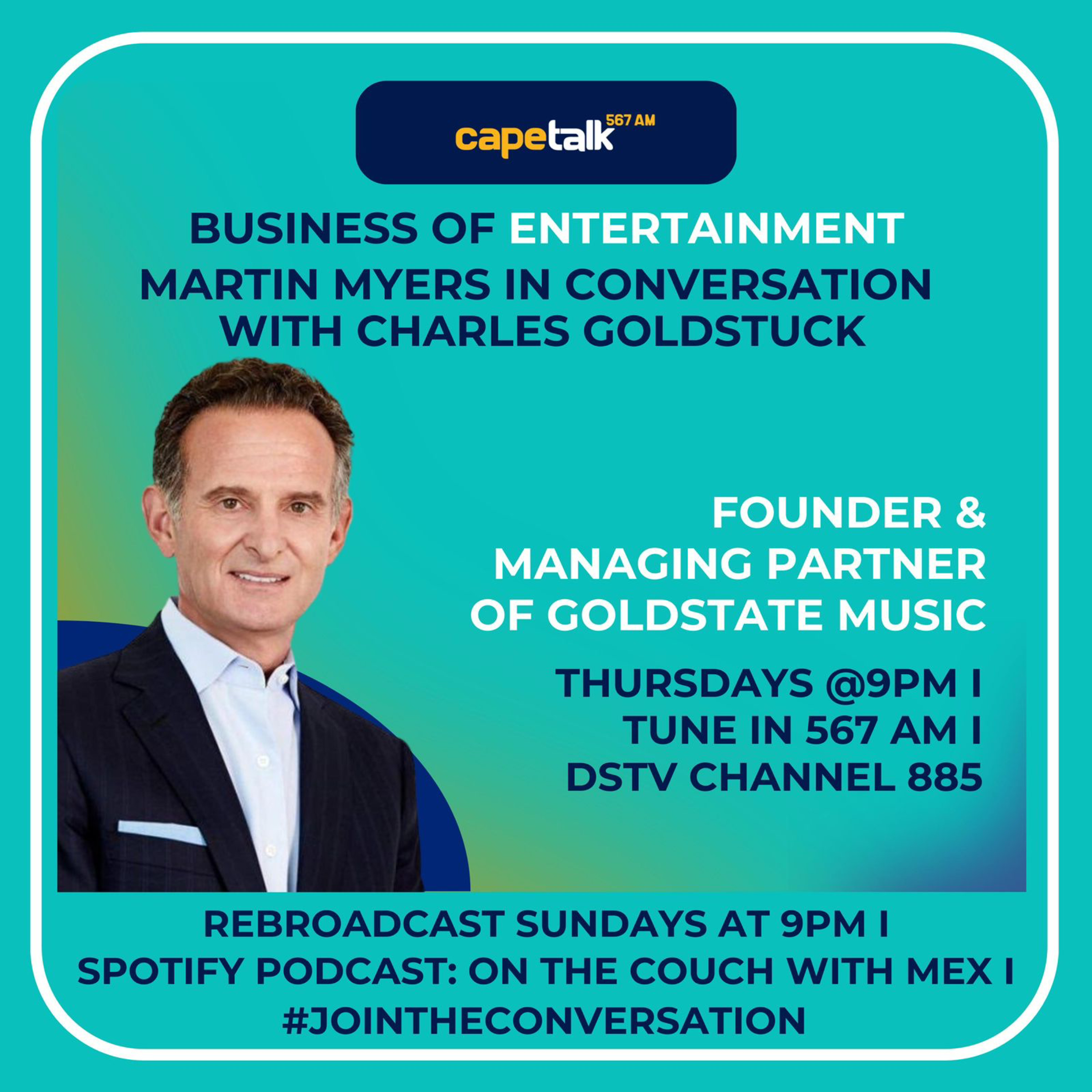 On the Couch - #229 - MEX in conversation with Charles Goldstuck episode artwork