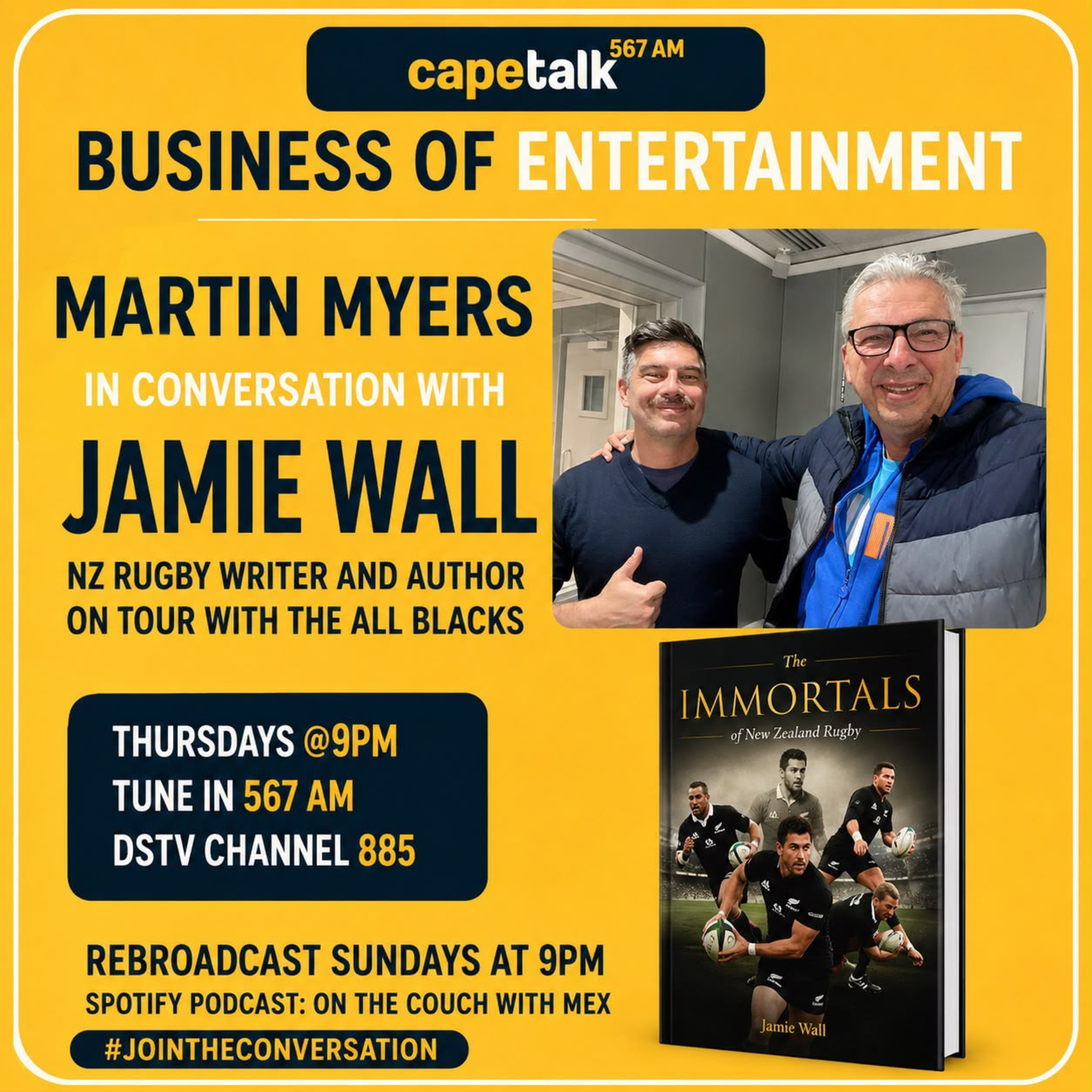 On the Couch - #245 - MEX in conversation with Jamie Wall - Part 2 episode artwork