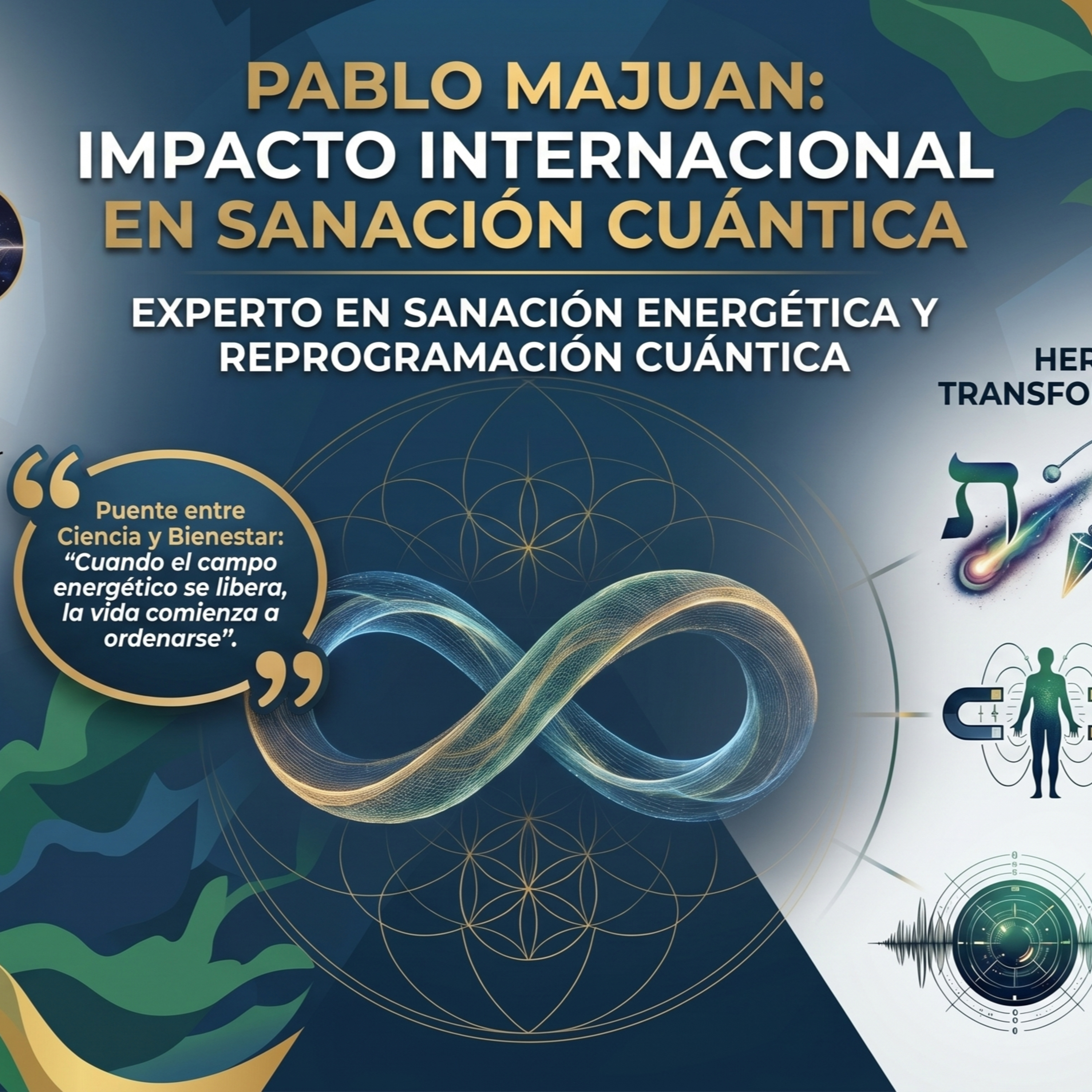"Pablo Majuan: El Impacto de la Sanación Cuántica en Medios Internacionales 🌍"