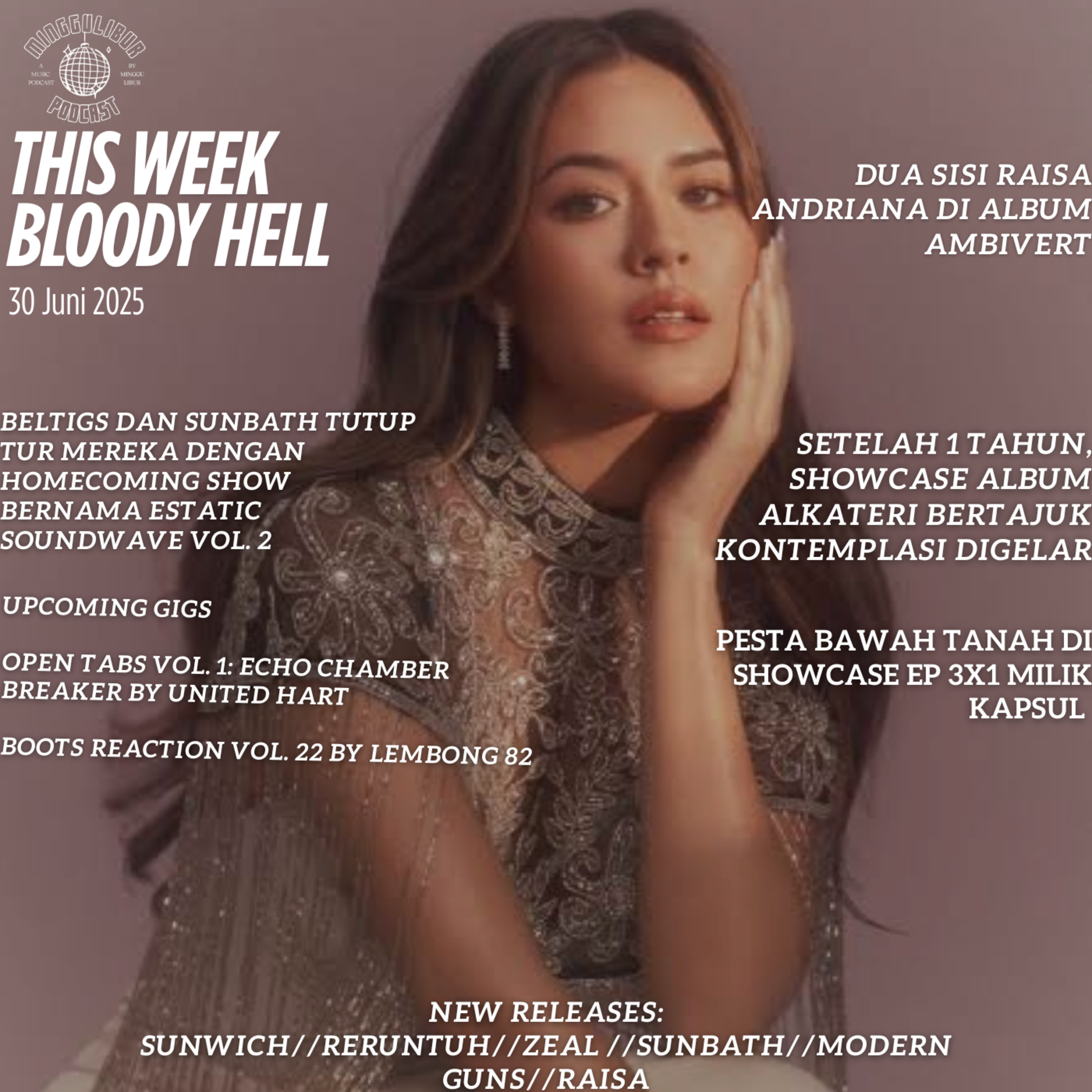 THIS WEEK, BLOODY HELL: DUA SISI RAISA ANDRIANA DI ALBUM AMBIVERT