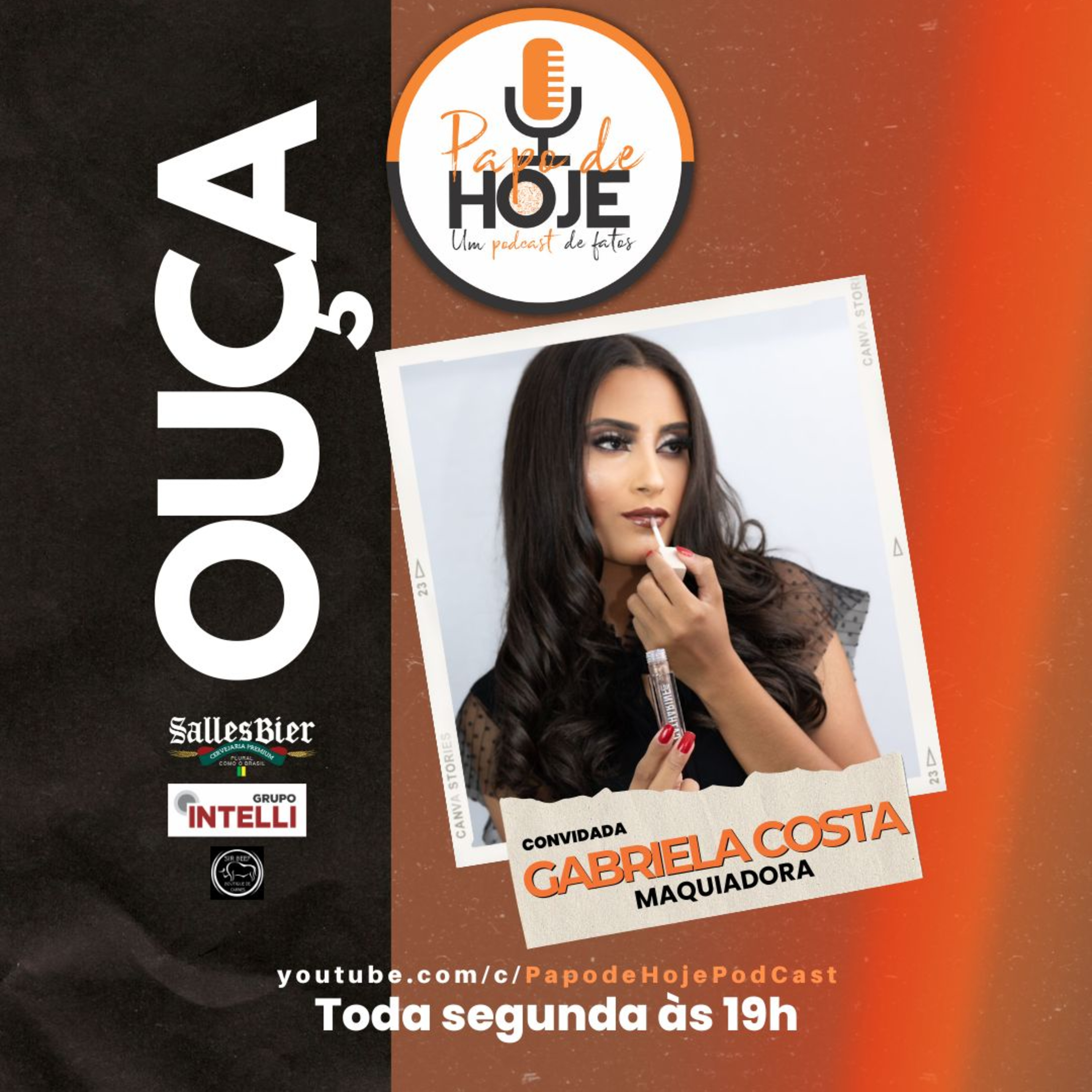 "Faço maquiagem desde dos 13 anos " Gabriela costa episode artwork