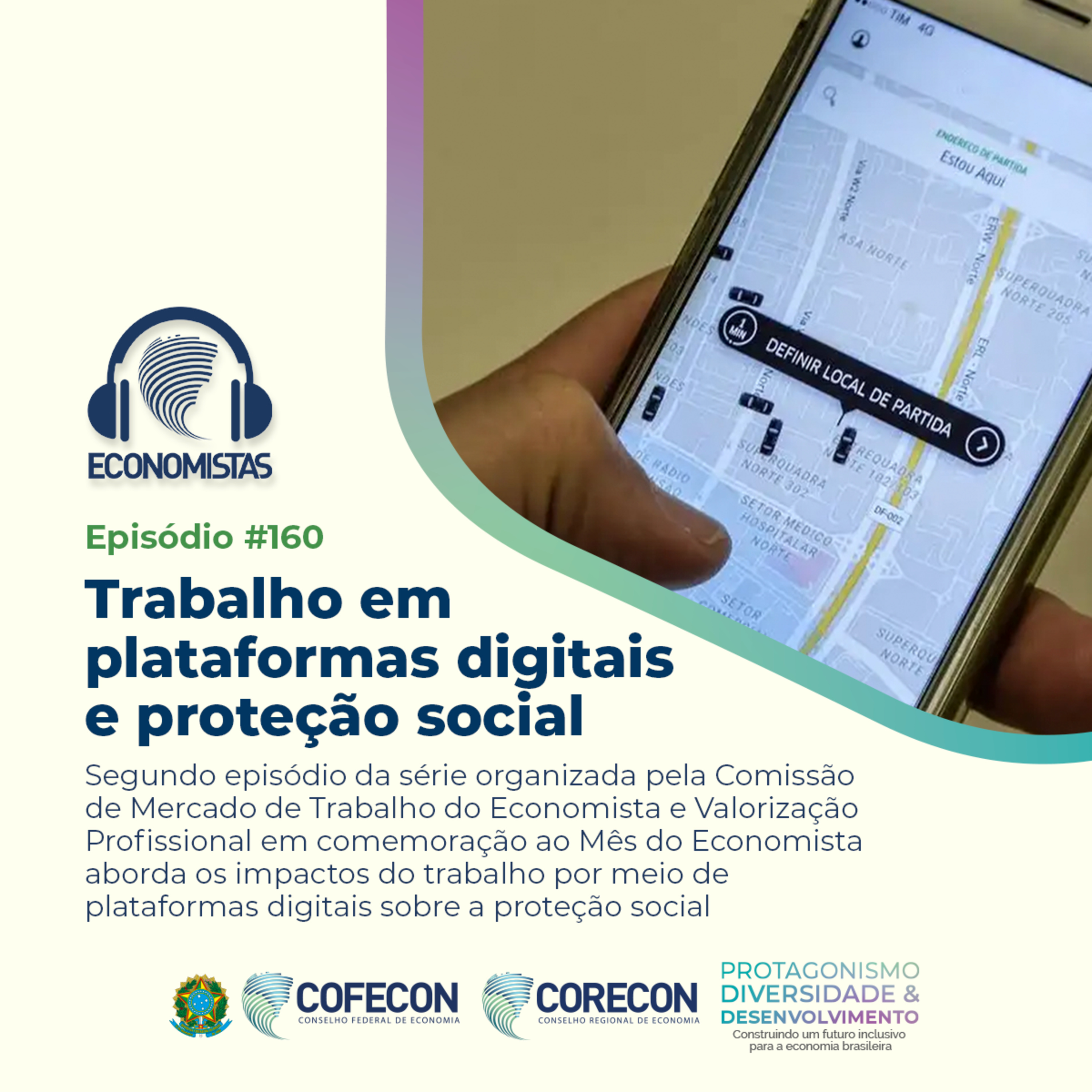# 160 - Trabalho em plataformas digitais e proteção social 