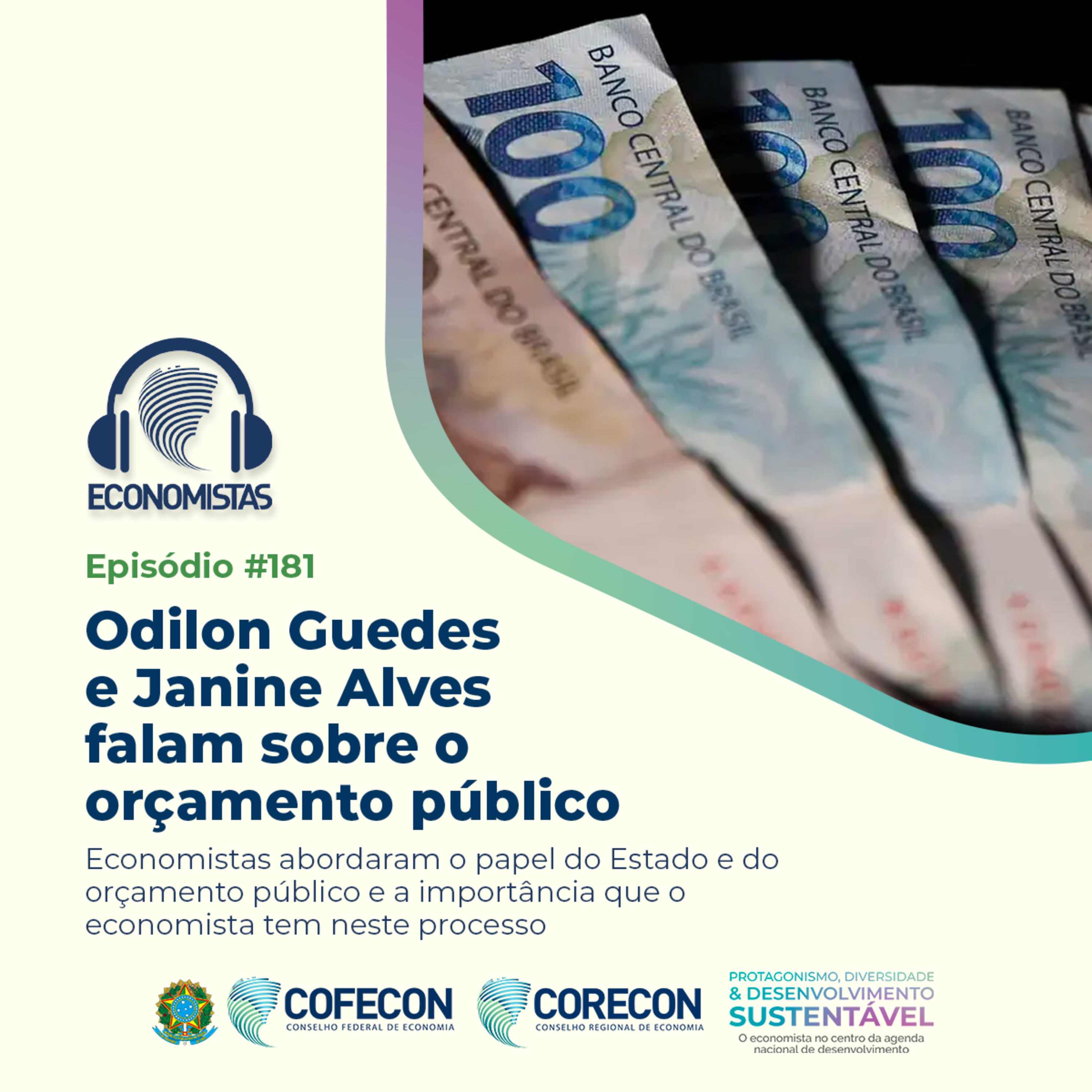 #181 - Odilon Guedes e Janine Alves falam sobre o orçamento público