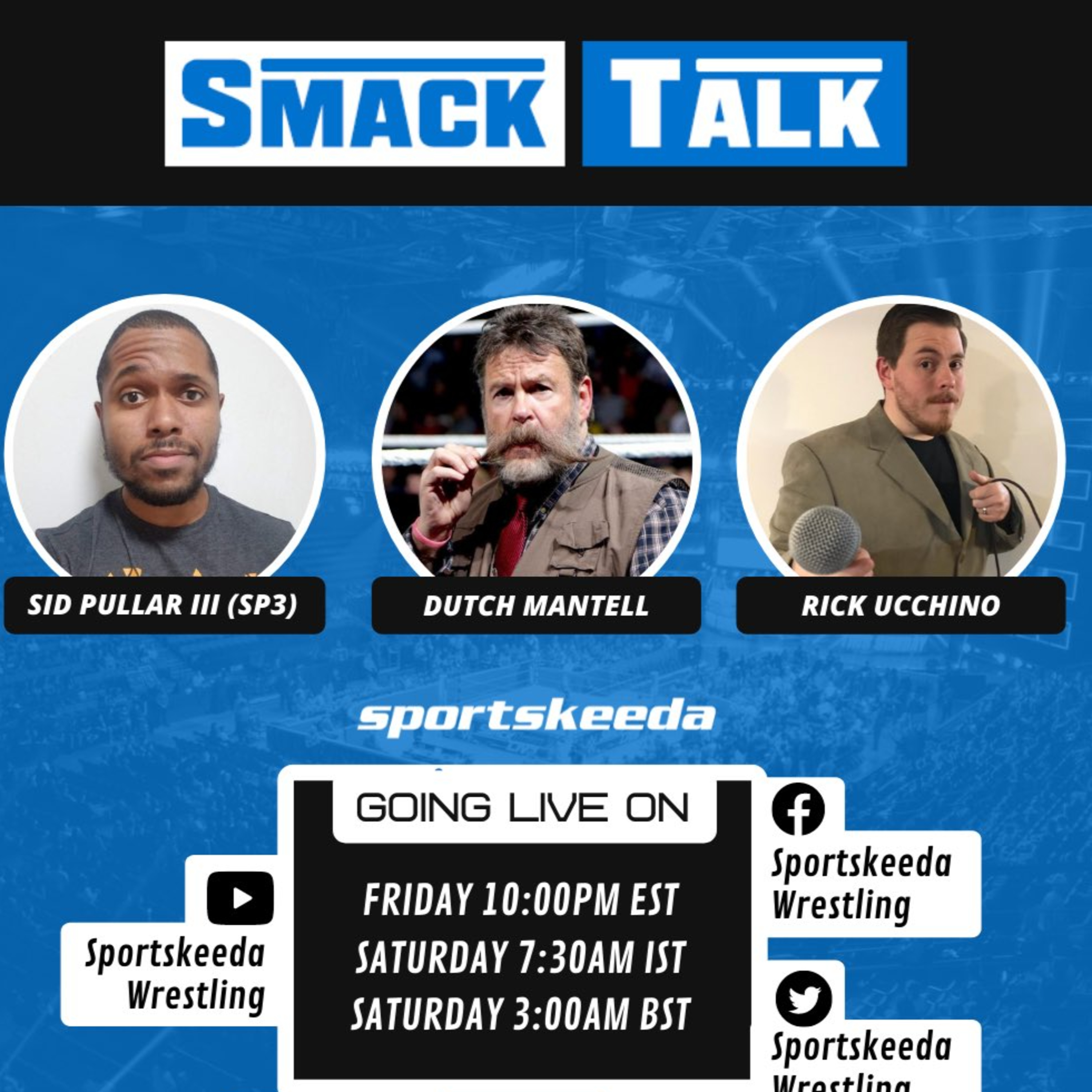 Dutch Mantell on CM Punk, AEW Collision, & WWE Smackdown review | Smack Talk episode artwork