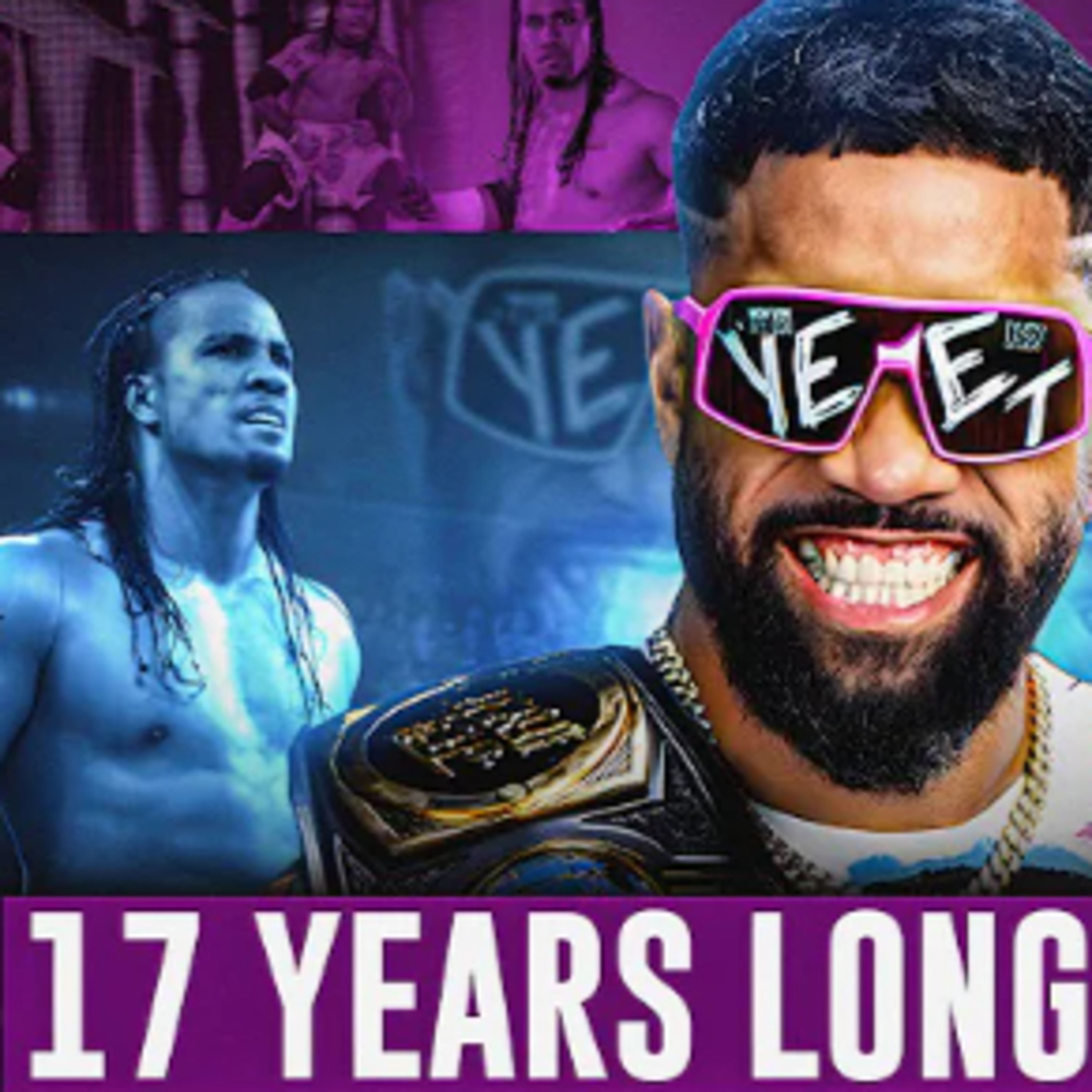 Jey Uso's 17 year journey to WWE success| Sportskeeda Wrestling YouTube  episode artwork