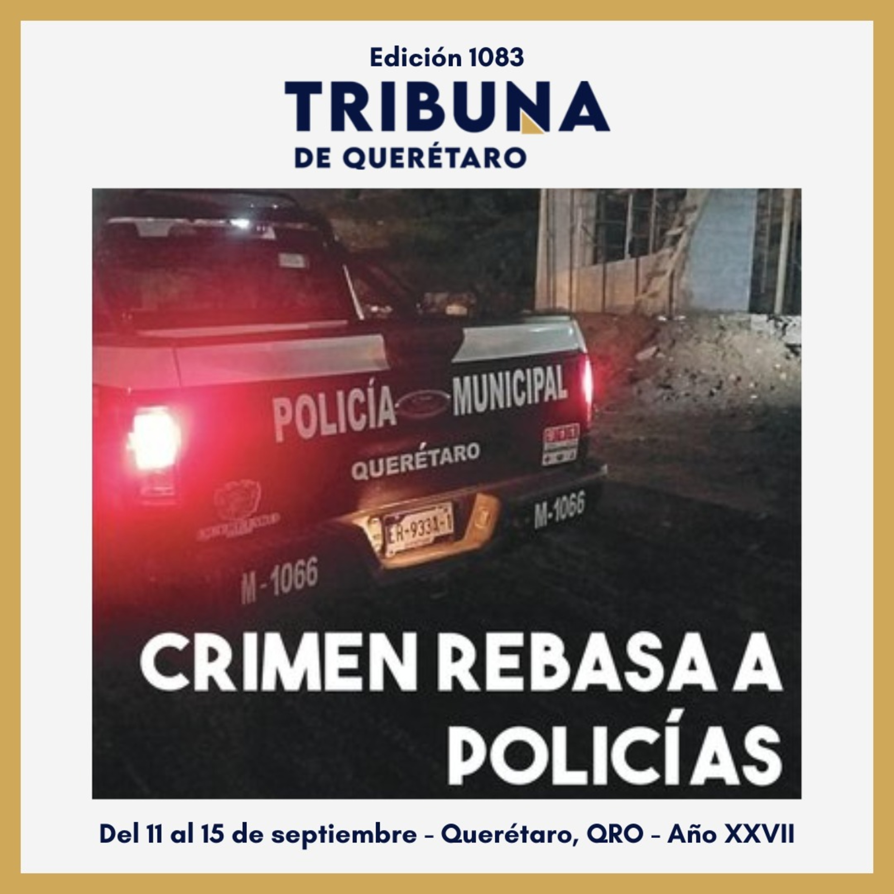 Portada de Tribuna de Querétaro