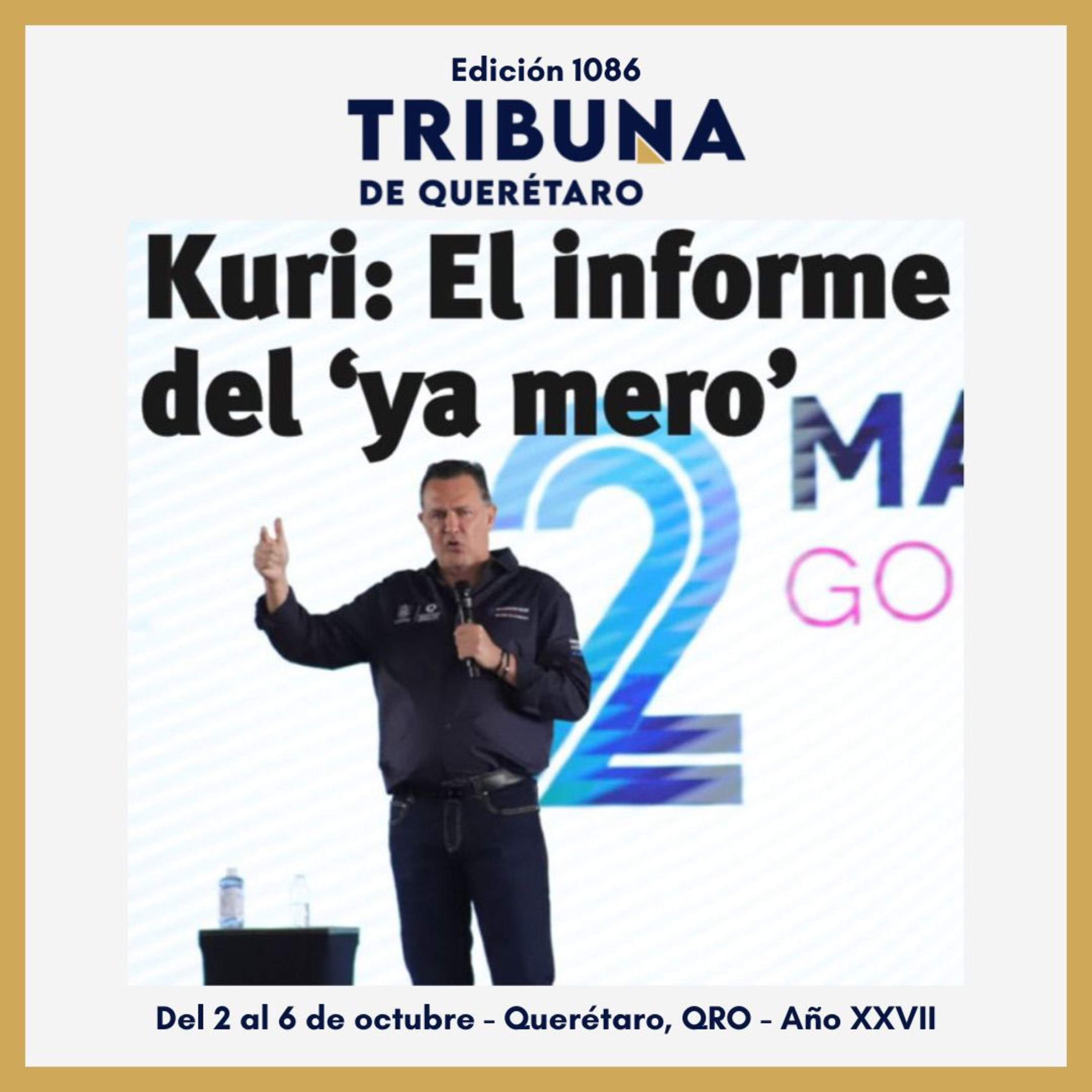 Portada de Tribuna de Querétaro