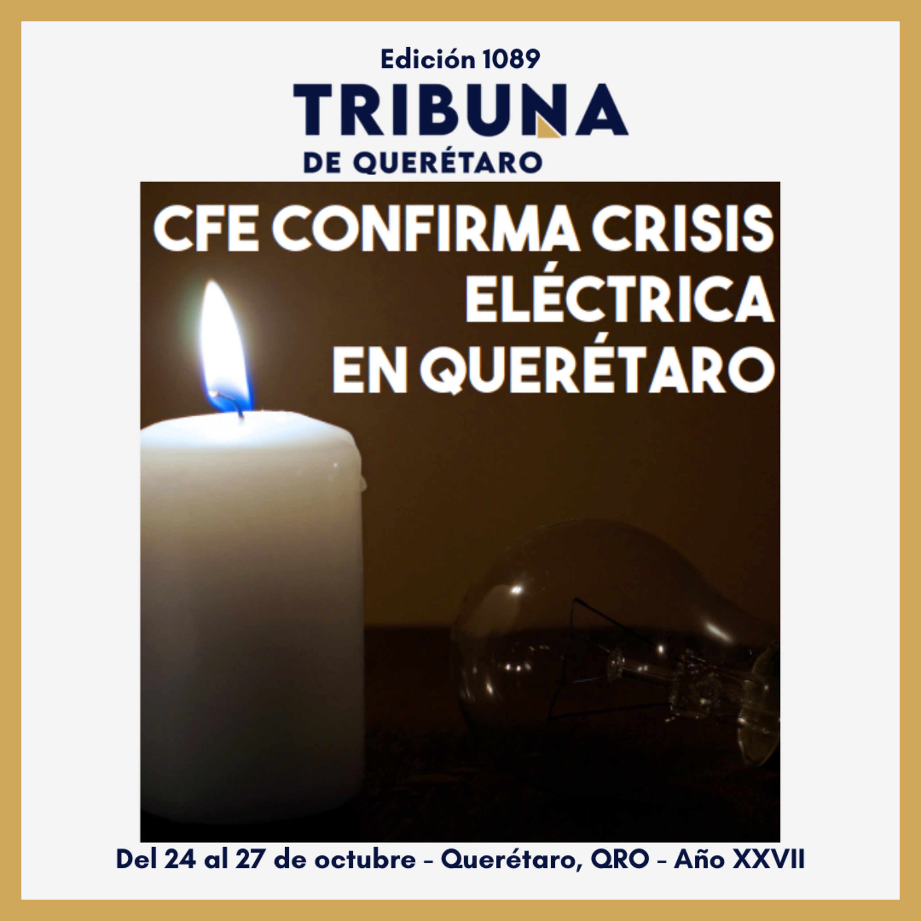 Portada de Tribuna de Querétaro