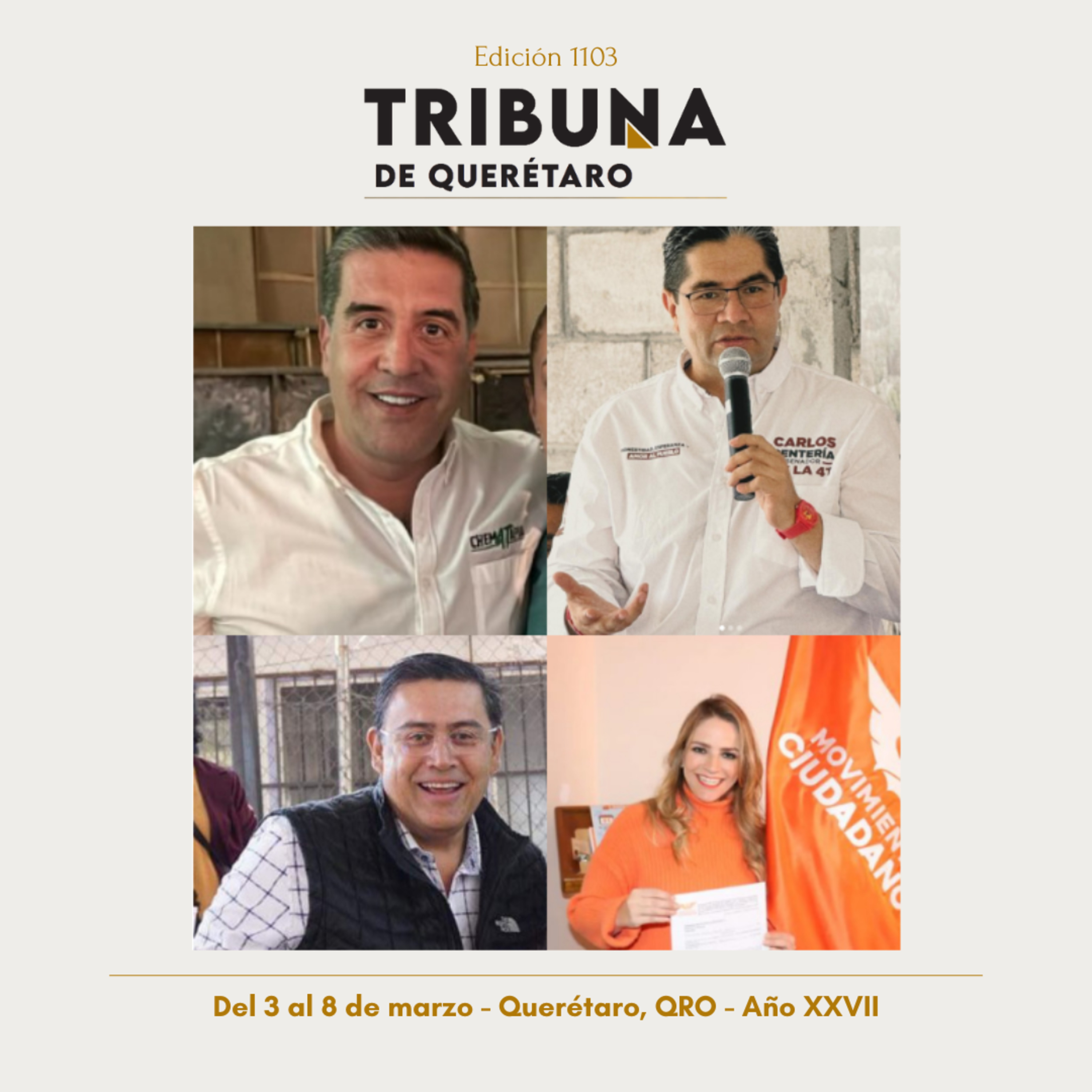 Portada de Tribuna de Querétaro