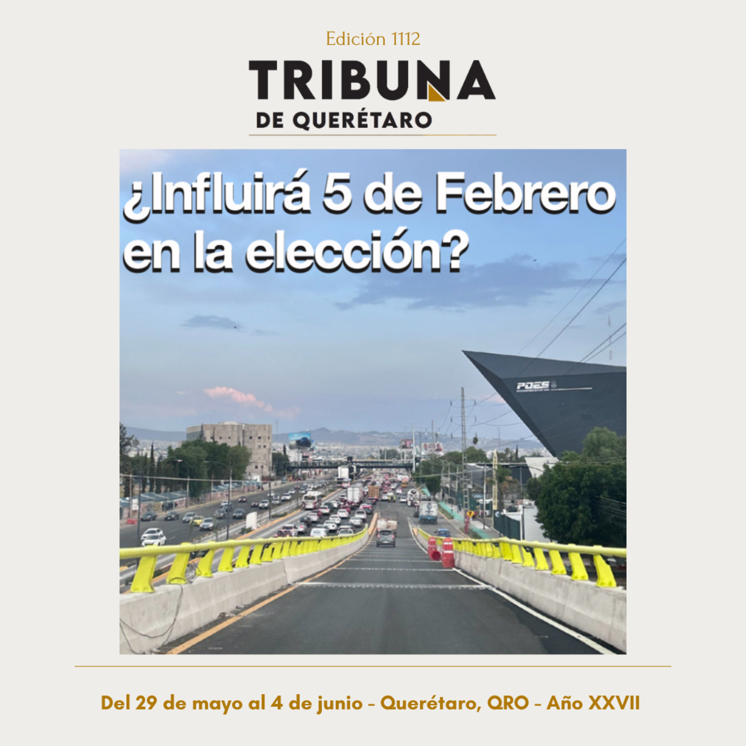 Portada de Tribuna de Querétaro