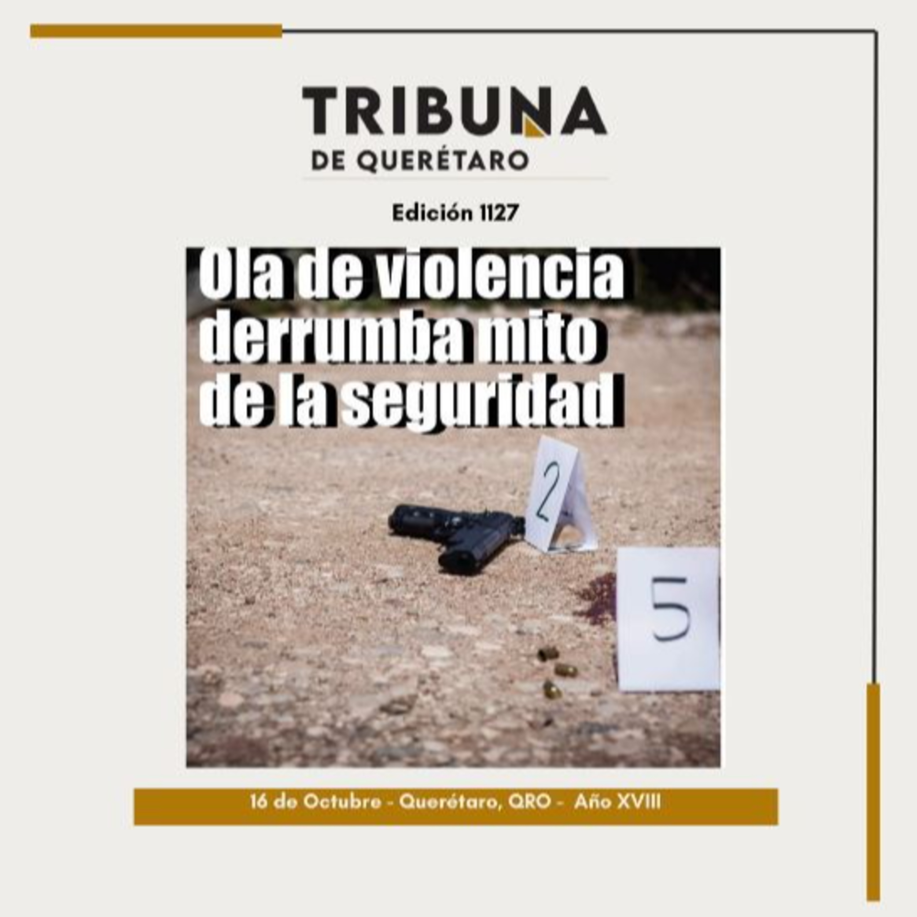 Portada de Tribuna de Querétaro