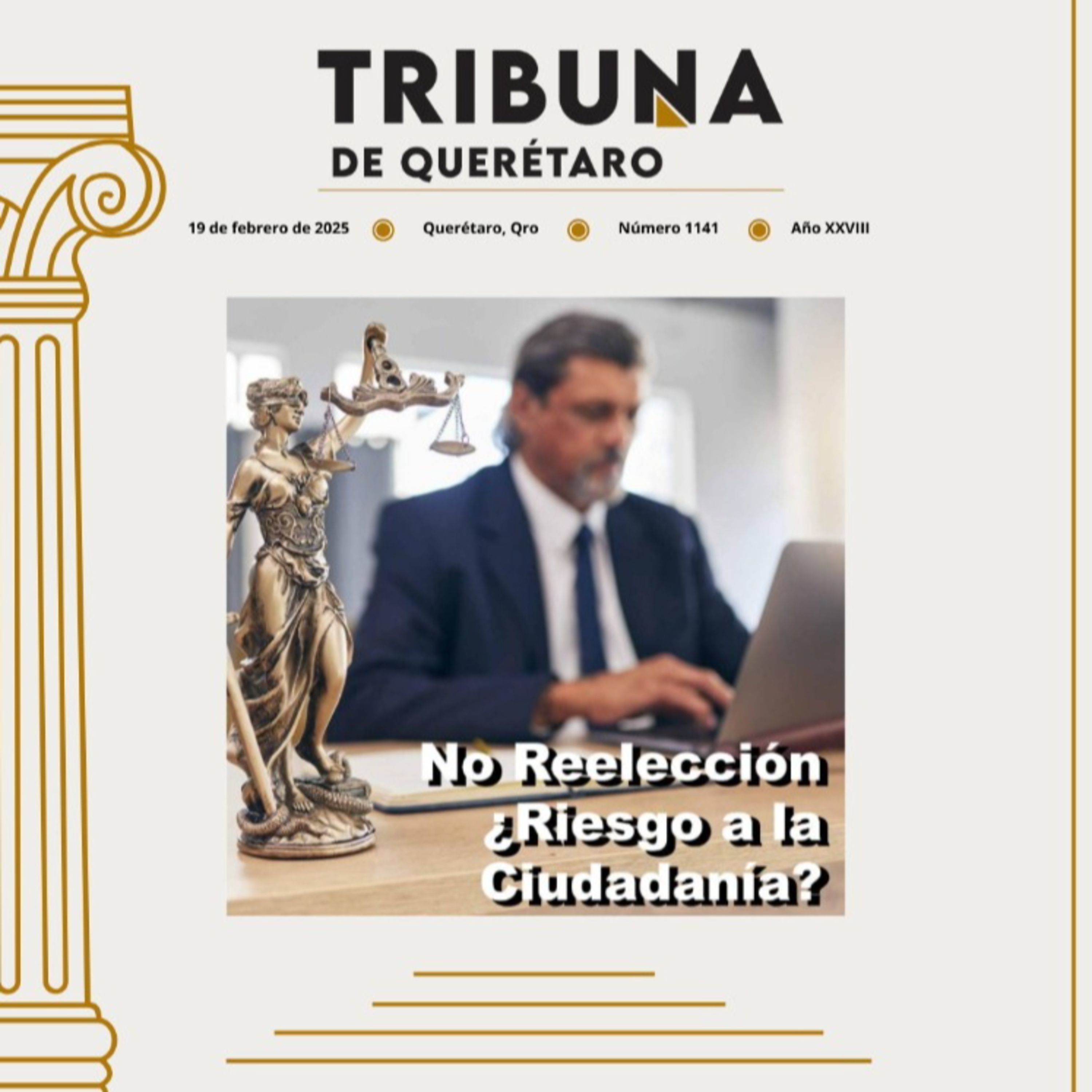 Portada de Tribuna de Querétaro
