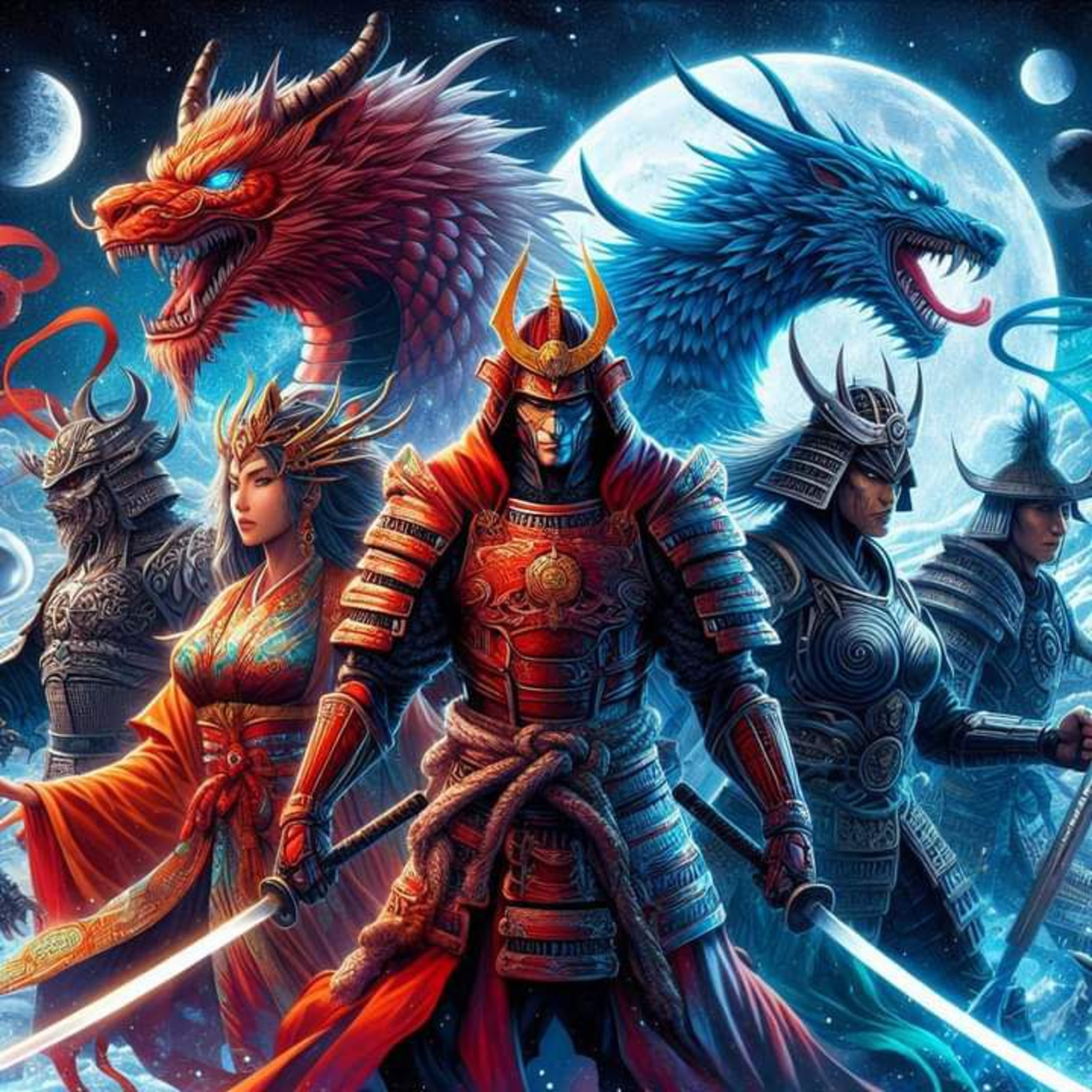 THE DRAGONS WARRIORS OF THE WORLD AND COSMOS 9303, THE DRAGON WARRIORS, THE DRAGON WARRIORS Y CN9303