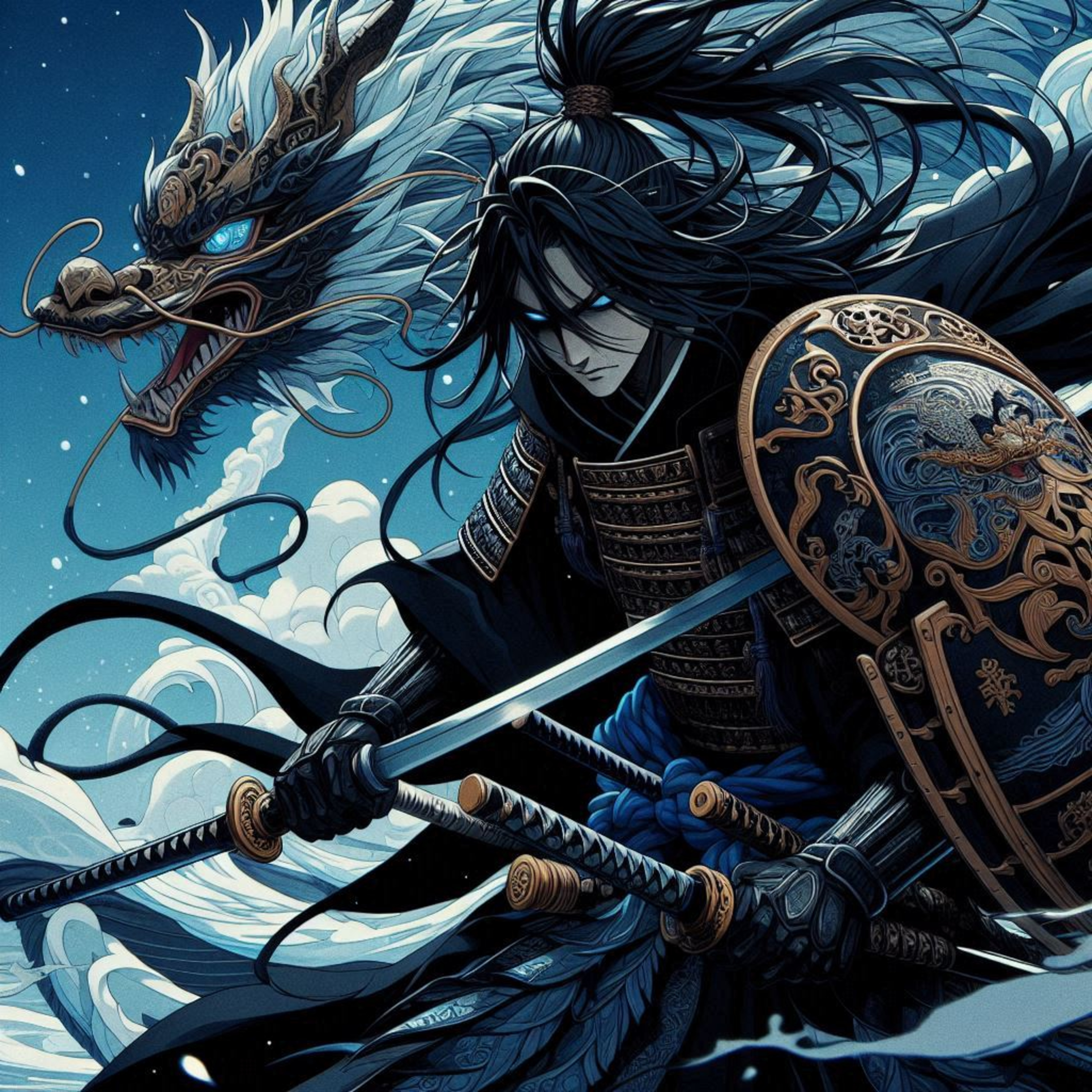 Portada de THE DRAGONS WARRIORS OF THE WORLD AND COSMOS 9303, THE DRAGON WARRIORS, THE DRAGON WARRIORS Y CN9303