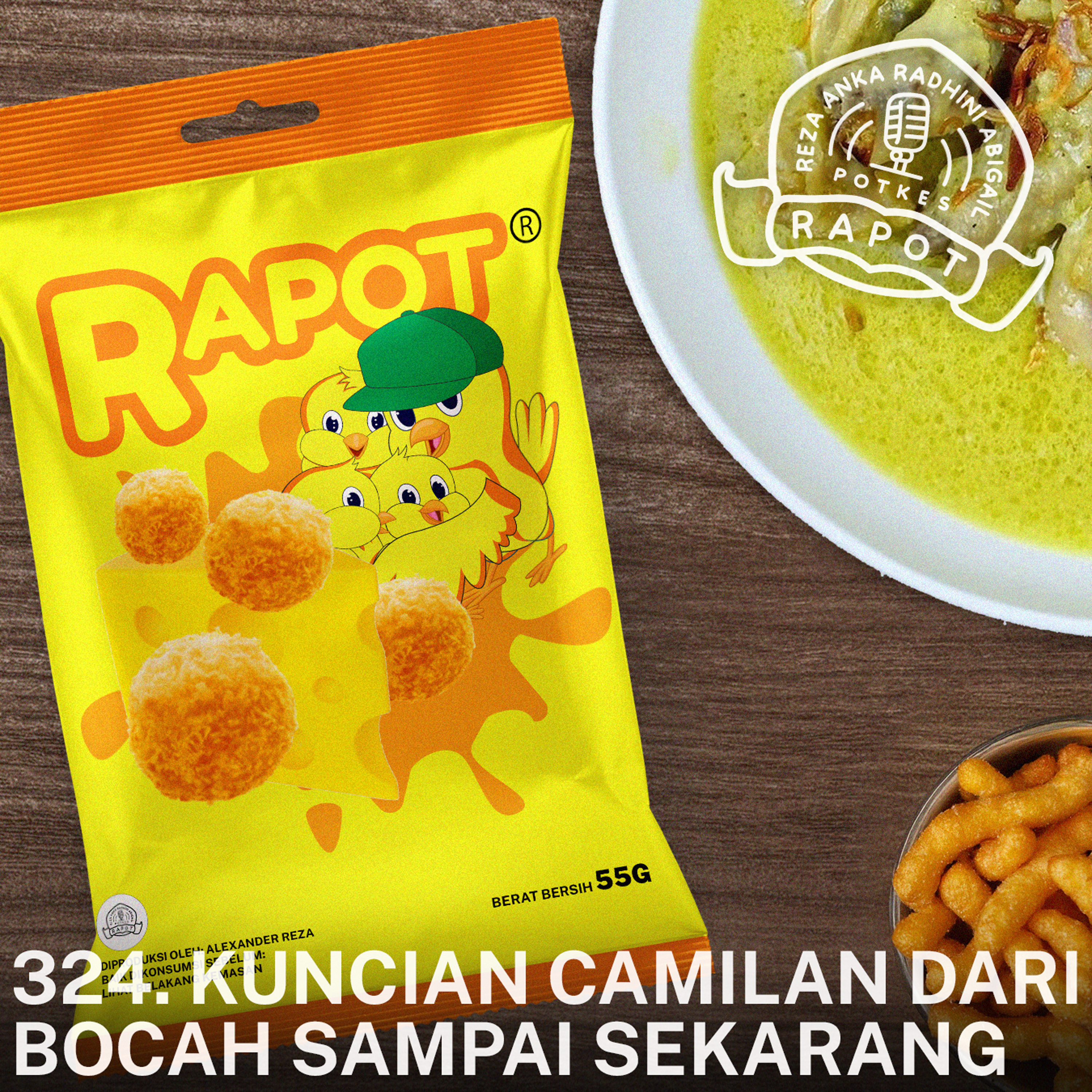 324. Kuncian Camilan Dari Bocah Sampai Sekarang