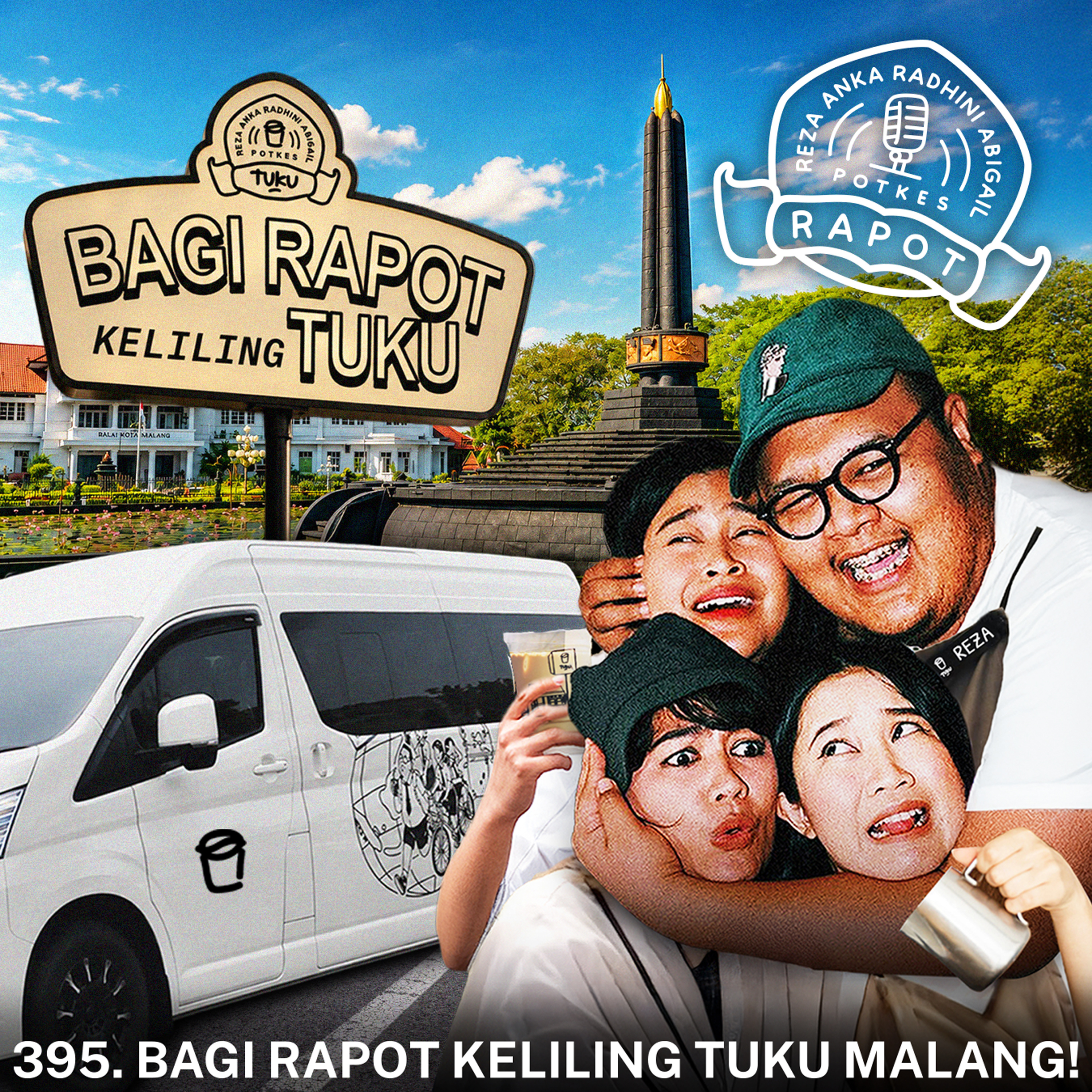 395. BAGI RAPOT KELILING TUKU MALANG! episode artwork