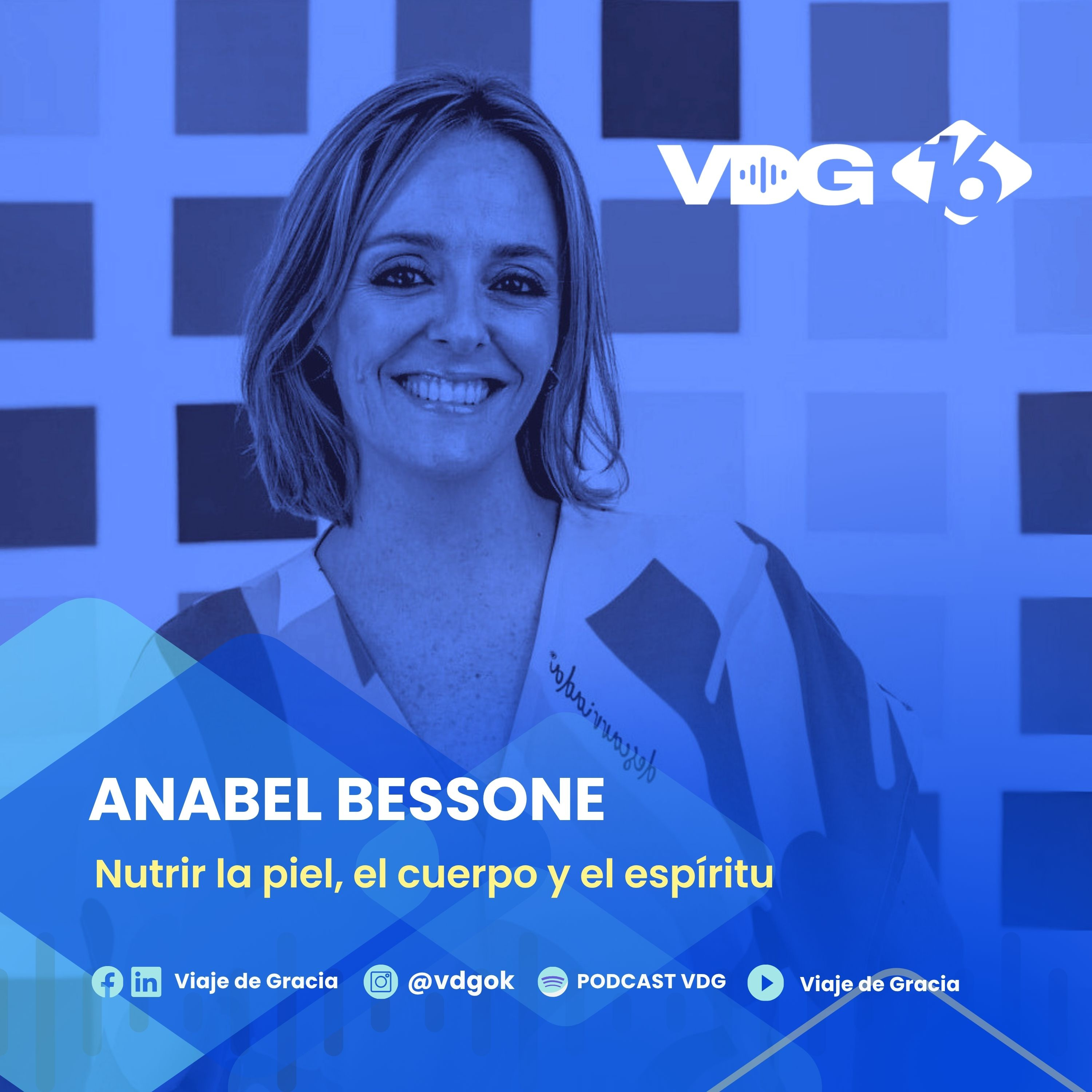 # 607 🎙️ ANABEL BESSONE | Nutrir la piel, el cuerpo y el espíritu | Nutrientes para la vida moderna episode artwork