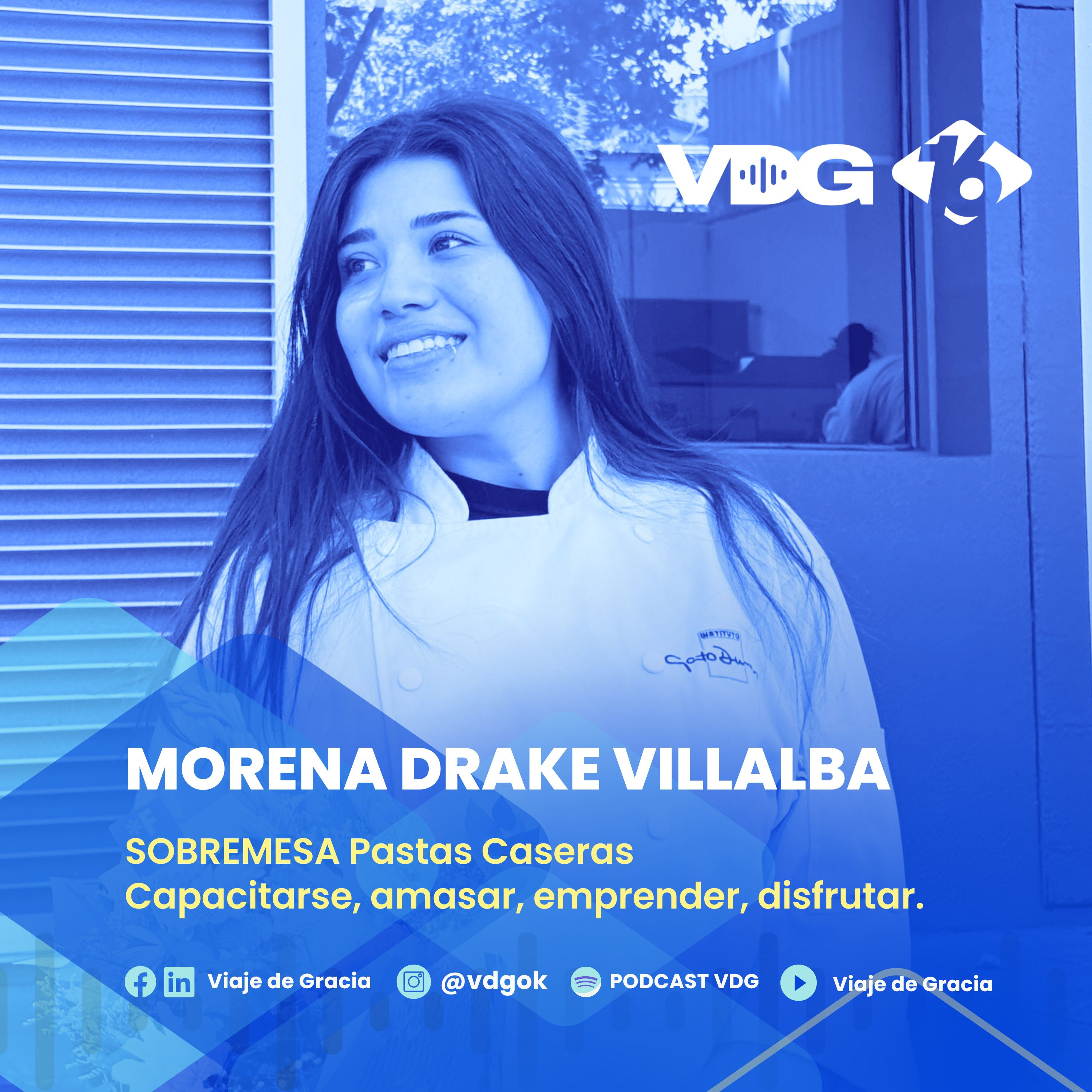 #617 🎙️ MORENA DRAKE VILLALBA | SOBREMESA Pastas Caseras episode artwork