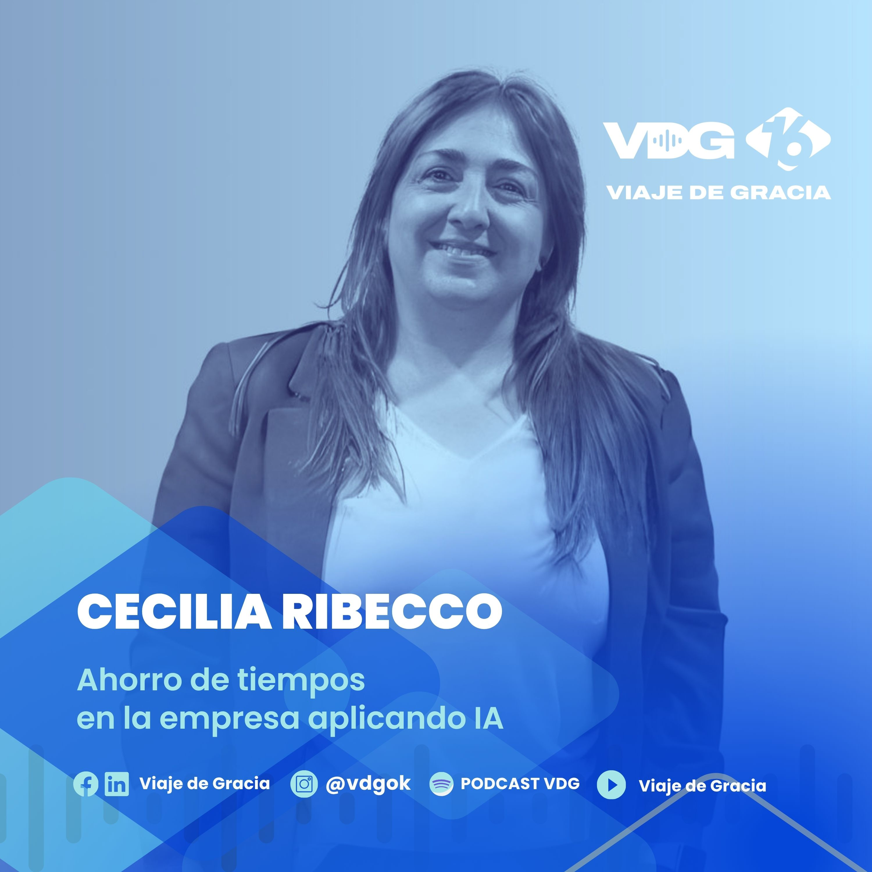 #619🎙️ CECILIA RIBECCO | Ahorro de tiempos en la empresa aplicando IA episode artwork