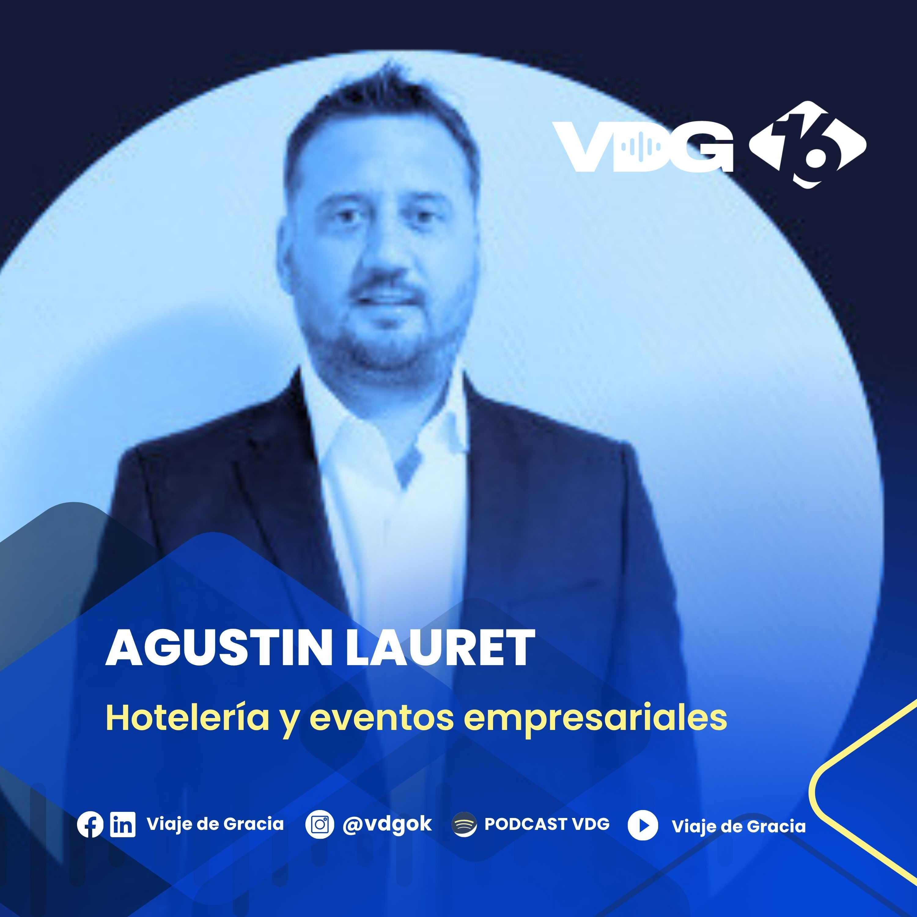 #624🎙️ AGUSTÍN LAURET 🏨 Hotelería y eventos empresariales episode artwork
