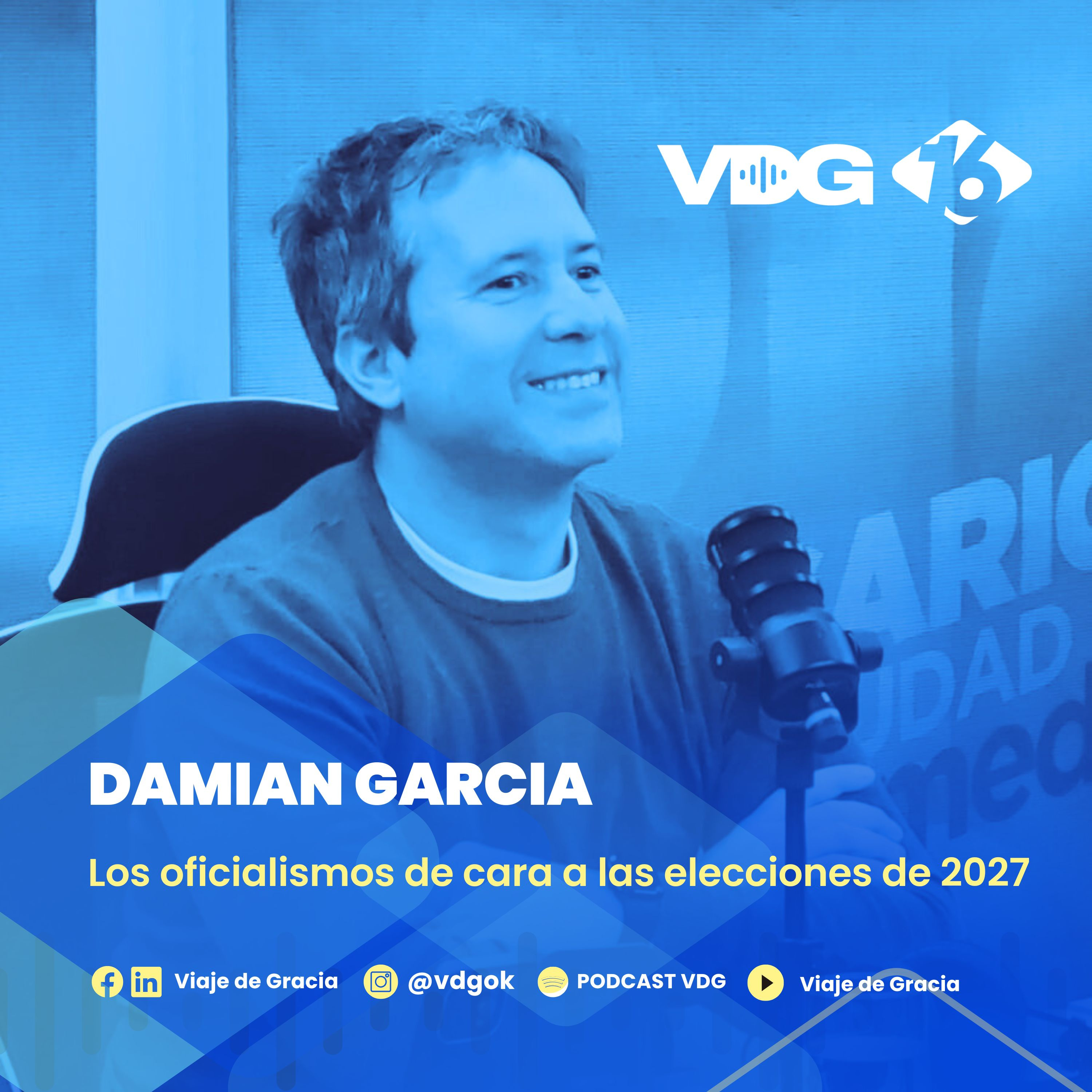#630 DAMIAN GARCIA | Los oficialismos de cara a las elecciones de 2027 episode artwork